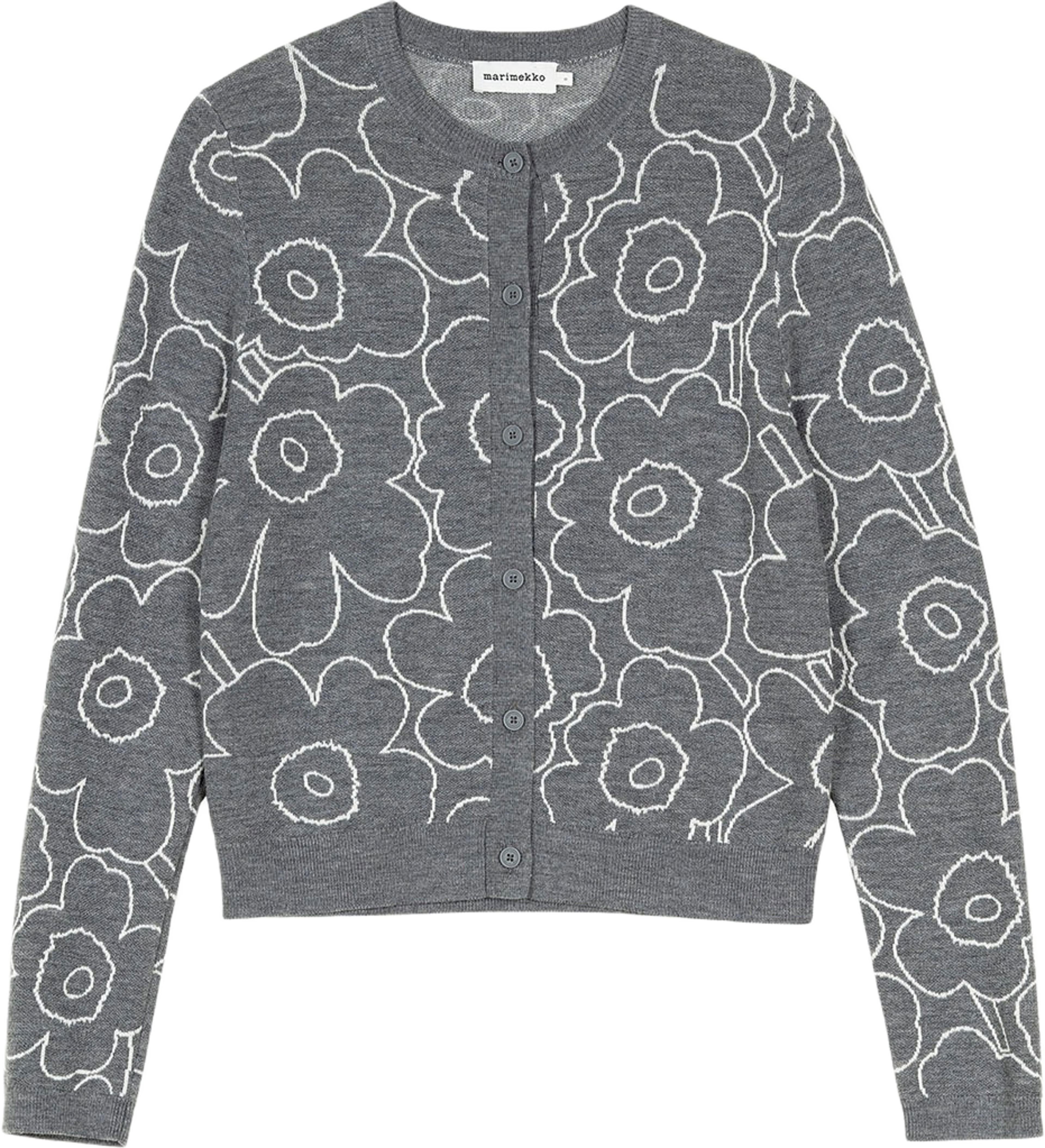 VILLI PIIRTO UNIKKO Jacket, från Marimekko, i färgen Dark Grey, Off White.