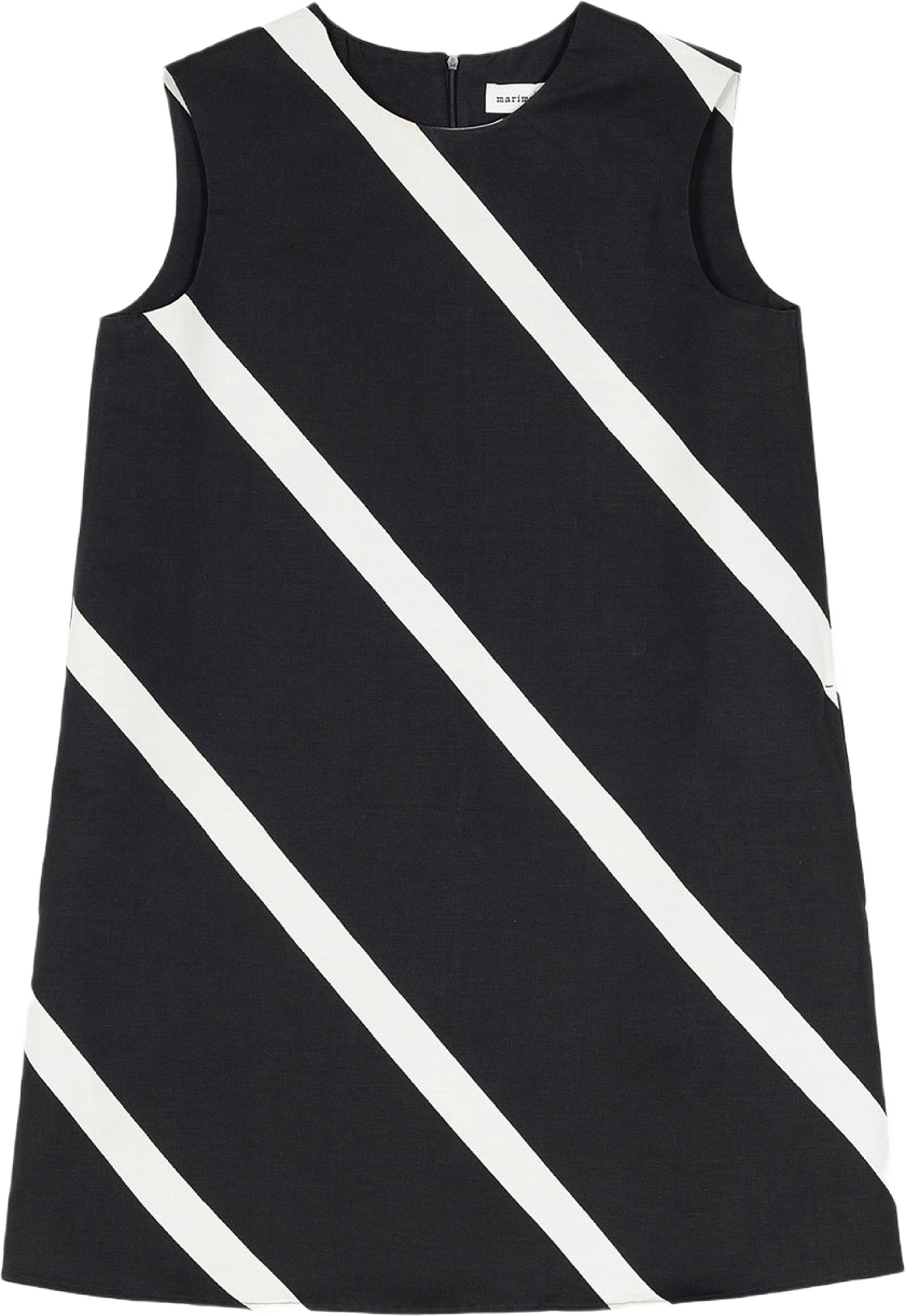 SOPIVA BASSO Dress, från Marimekko, i färgen Black, Off White. Klicka för att öppna bilden i stort format