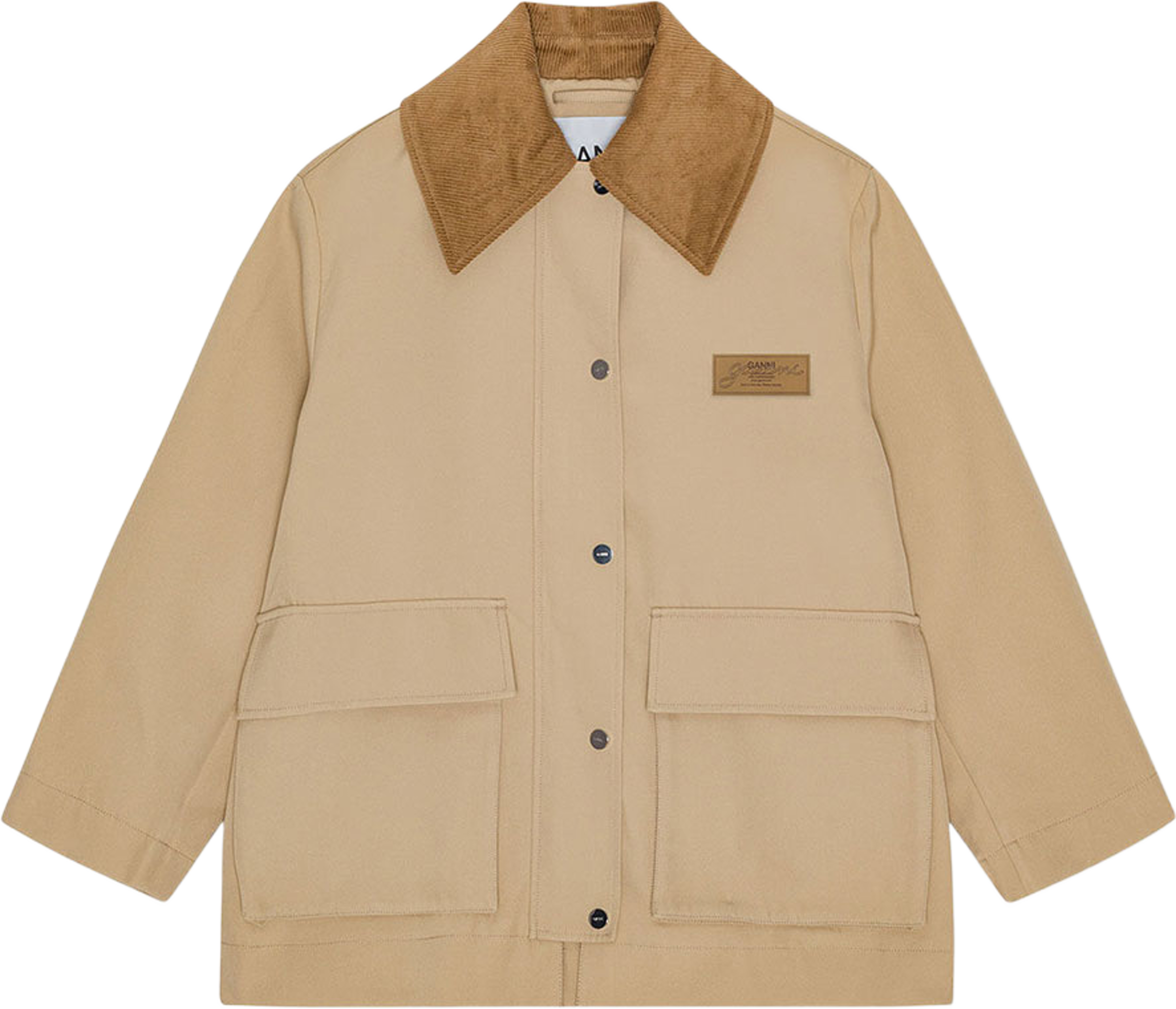 Heavy Twill Midi Jacket