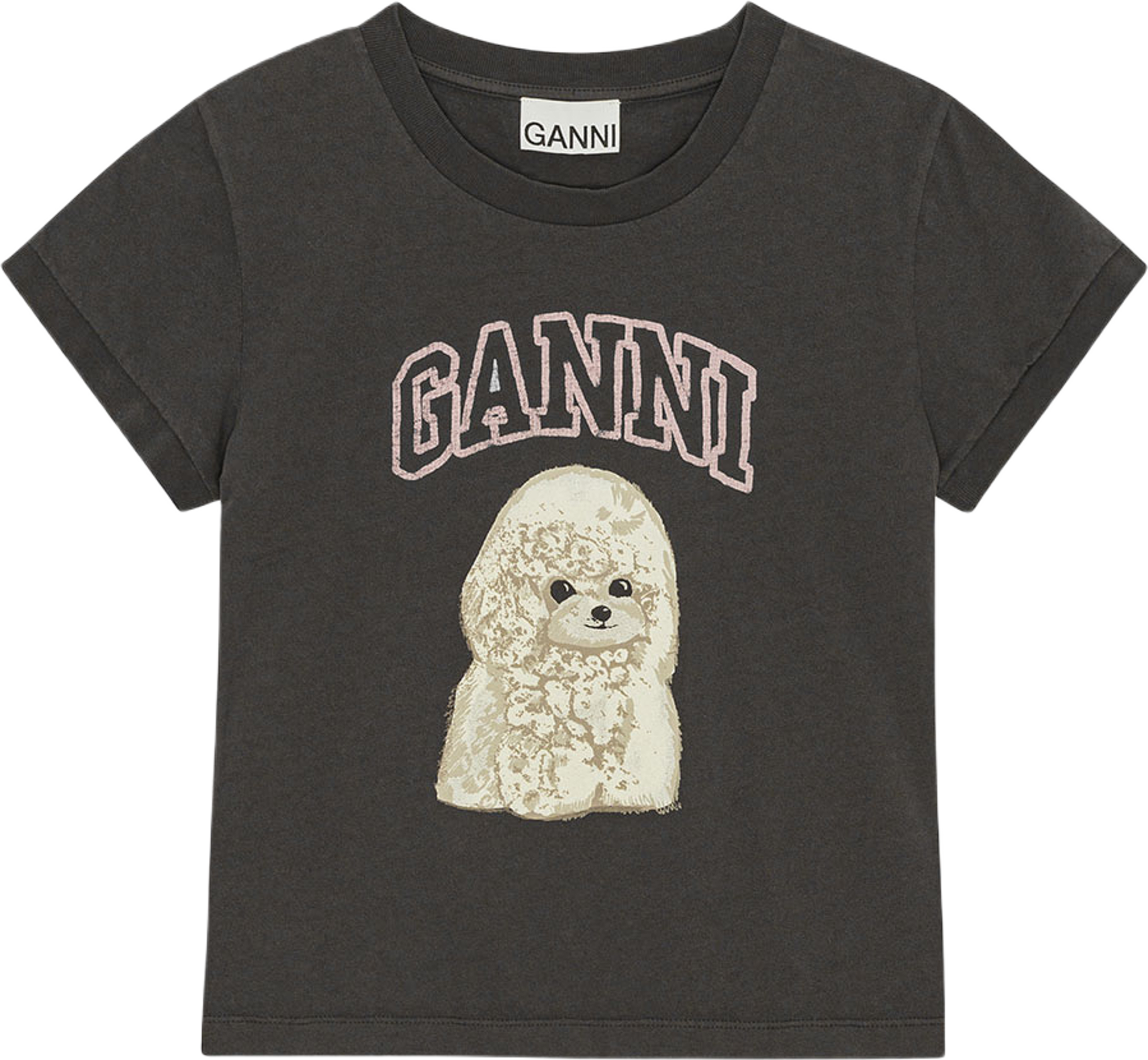 Basic Cotton Jersey Poodle Baby Fit T-shirt