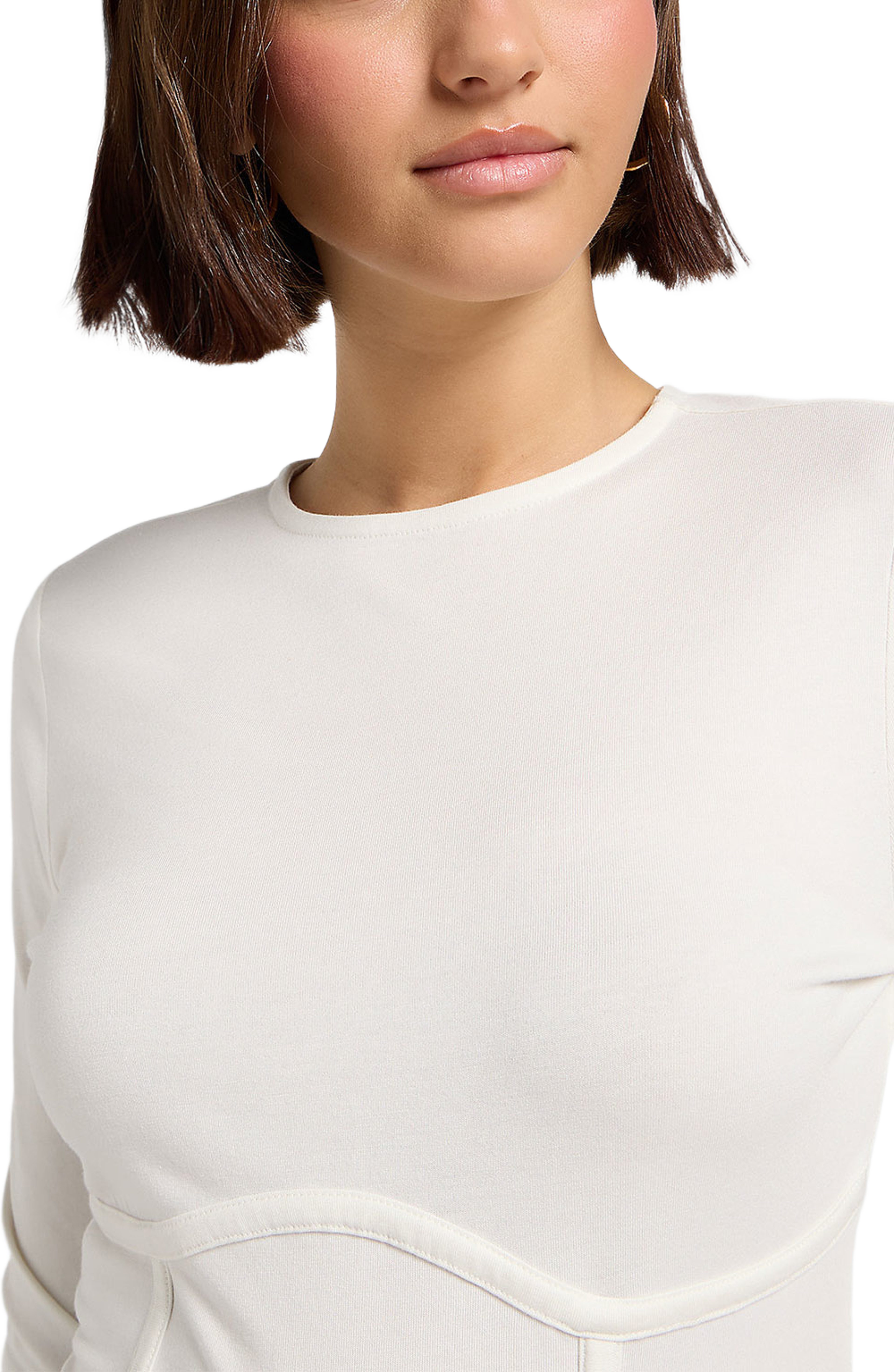 Corset Top, från Lee, i färgen Ecru. Klicka för att öppna bilden i stort format