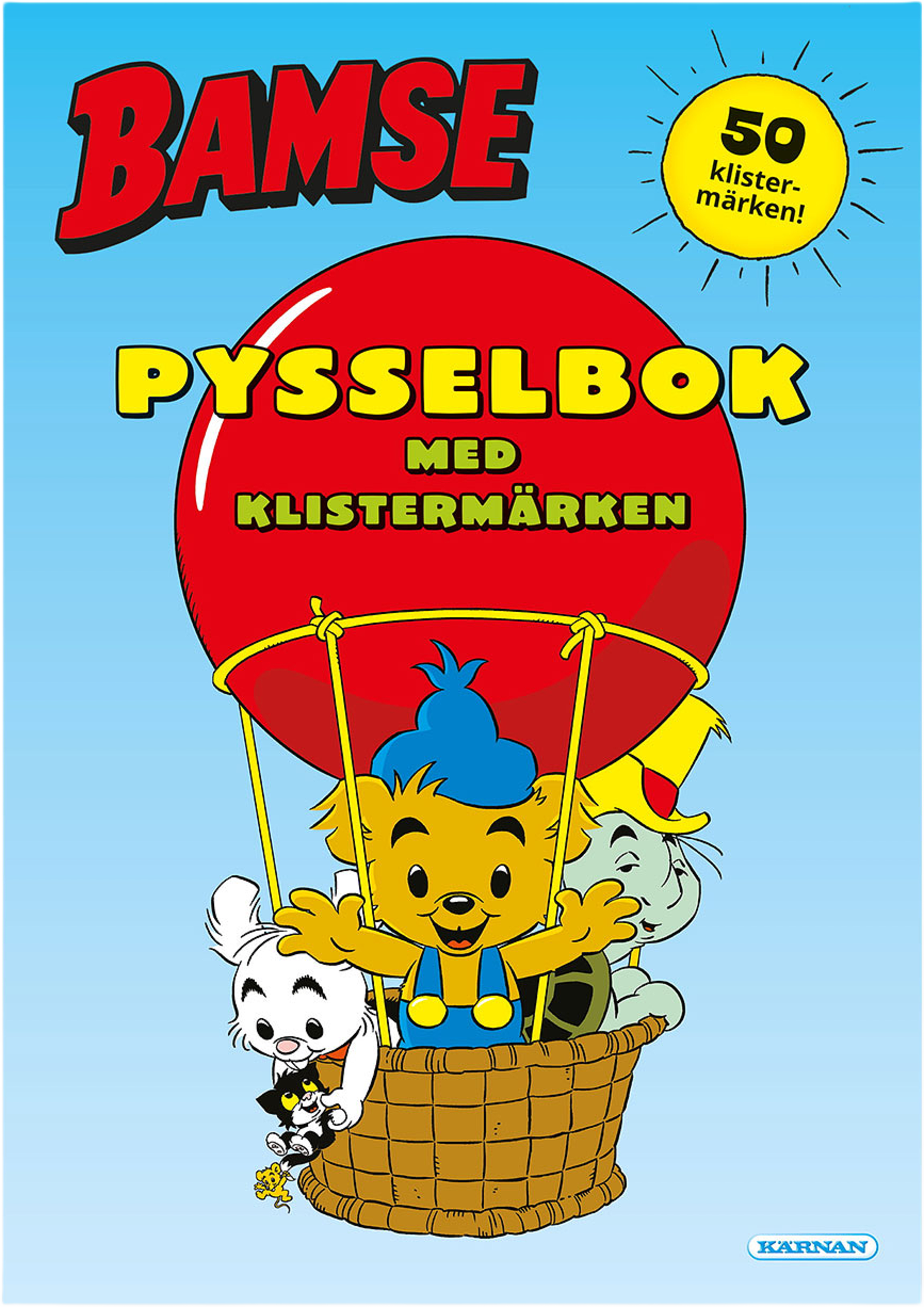 Bamse Pysselbok med klistermärken