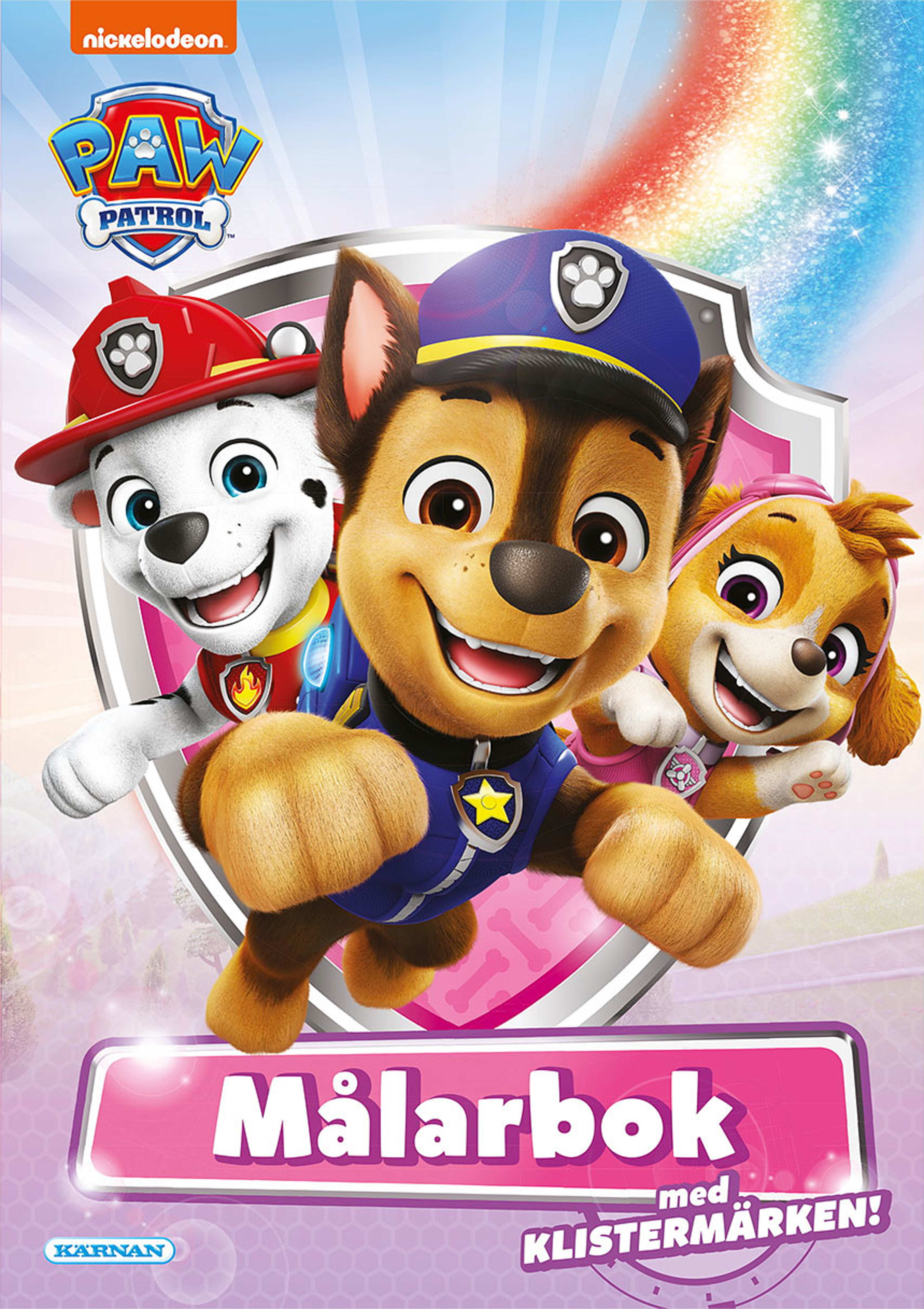 Målarbok, Paw patrol