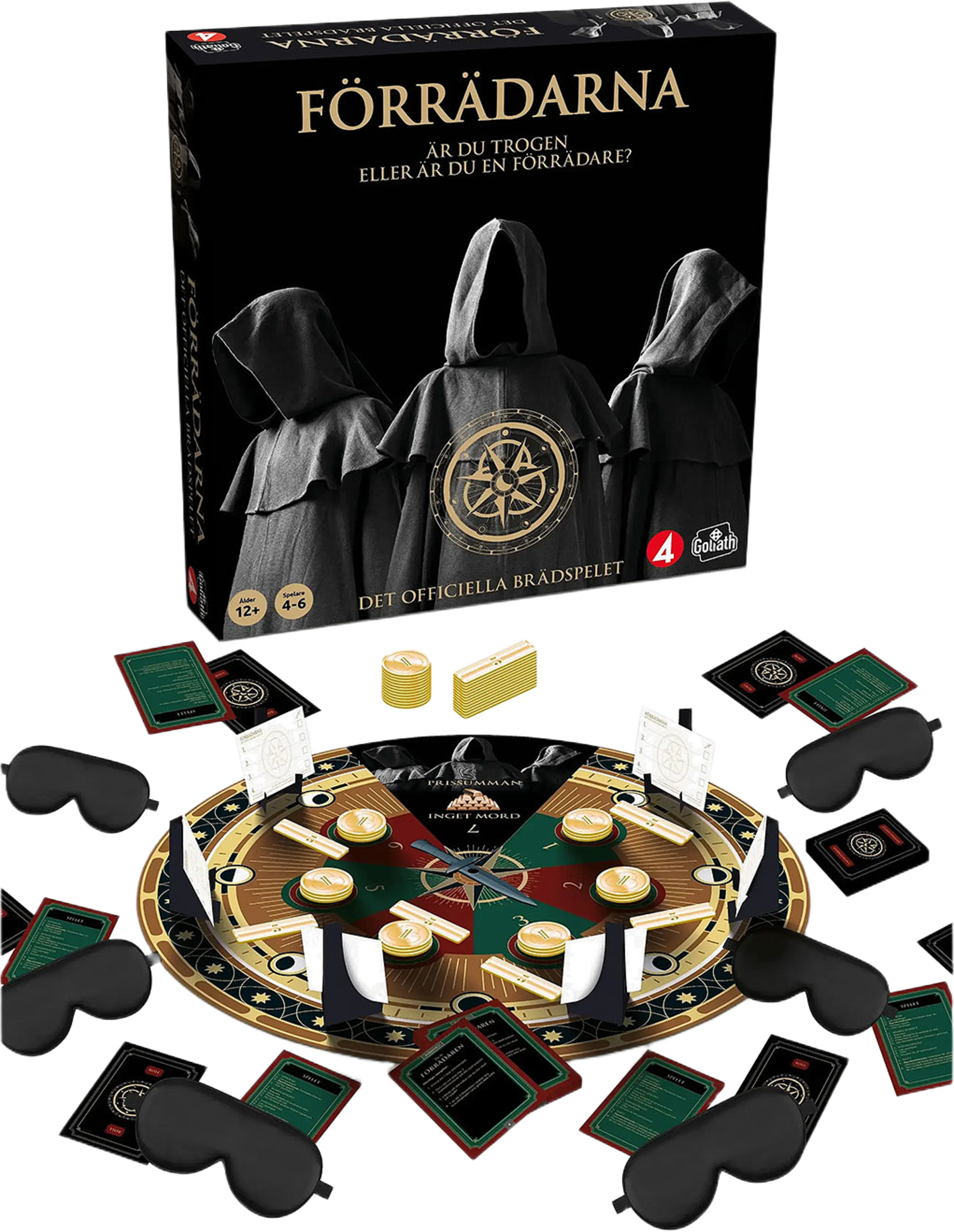 Spel Förrädarna, från Förrädarna, i färgen Black. Klicka för att öppna bilden i stort format