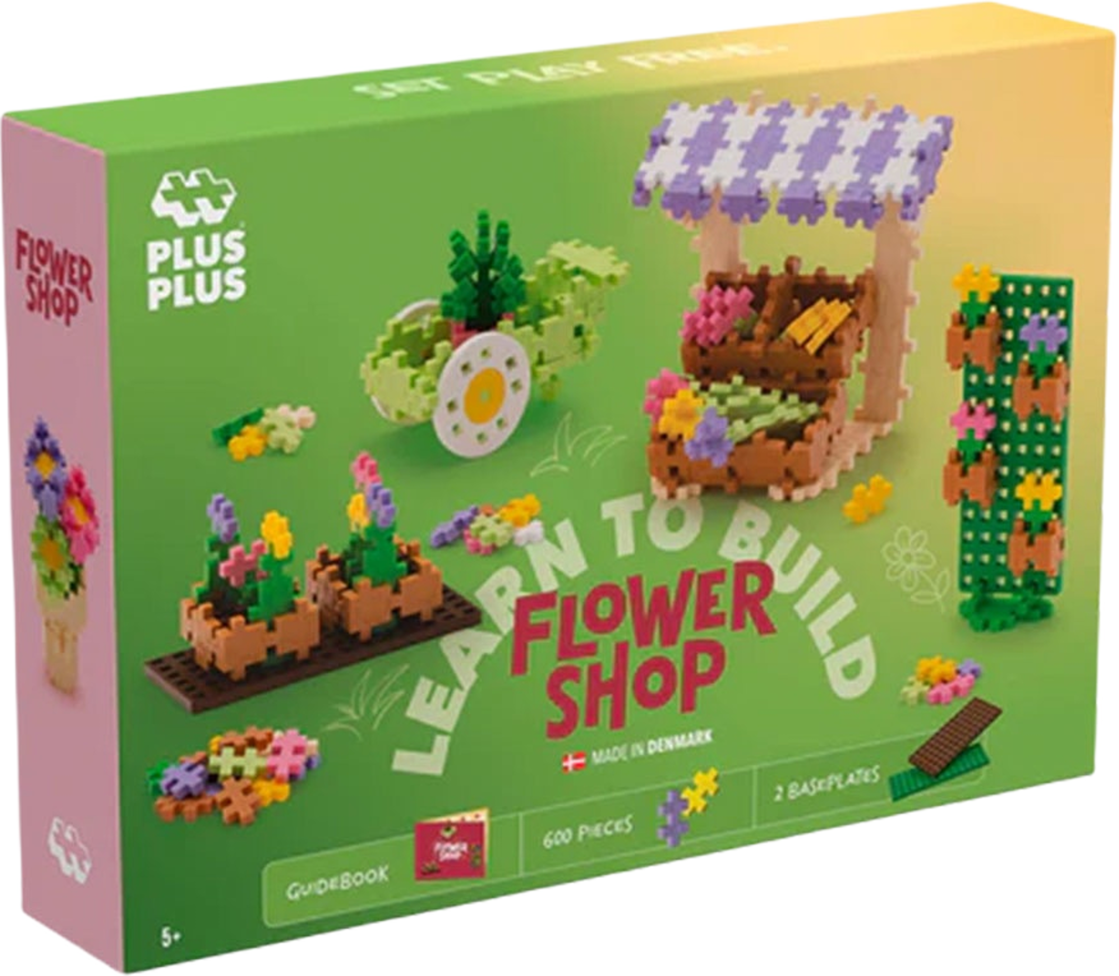 Learn to Build - Blomsteraffär, från PLUS PLUS, i färgen Multicolor.