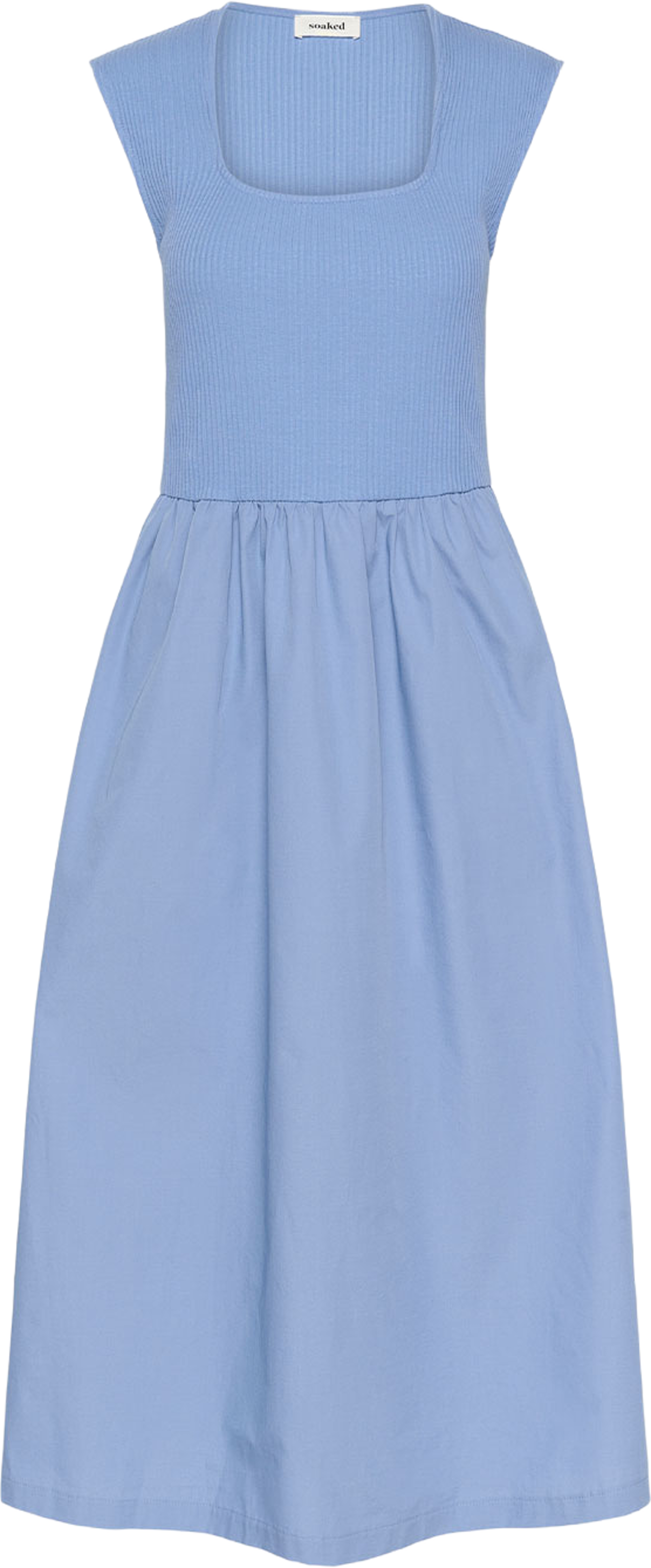 SLSimone Phoebe Dress, från Soaked In Luxury, i färgen Colony Blue. Klicka för att öppna bilden i stort format