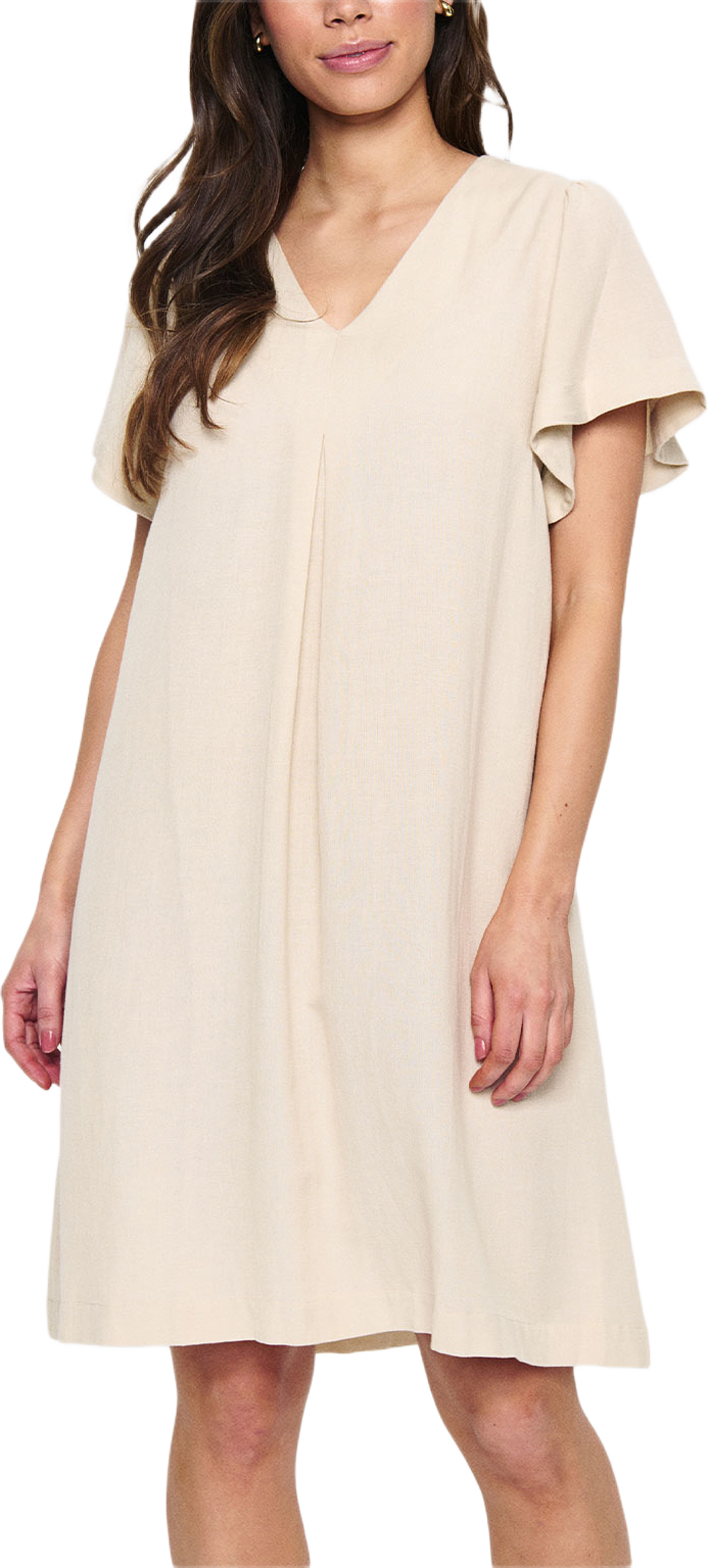 Katha SZ Dress, från Saint Tropez, i färgen Fog. Klicka för att öppna bilden i stort format