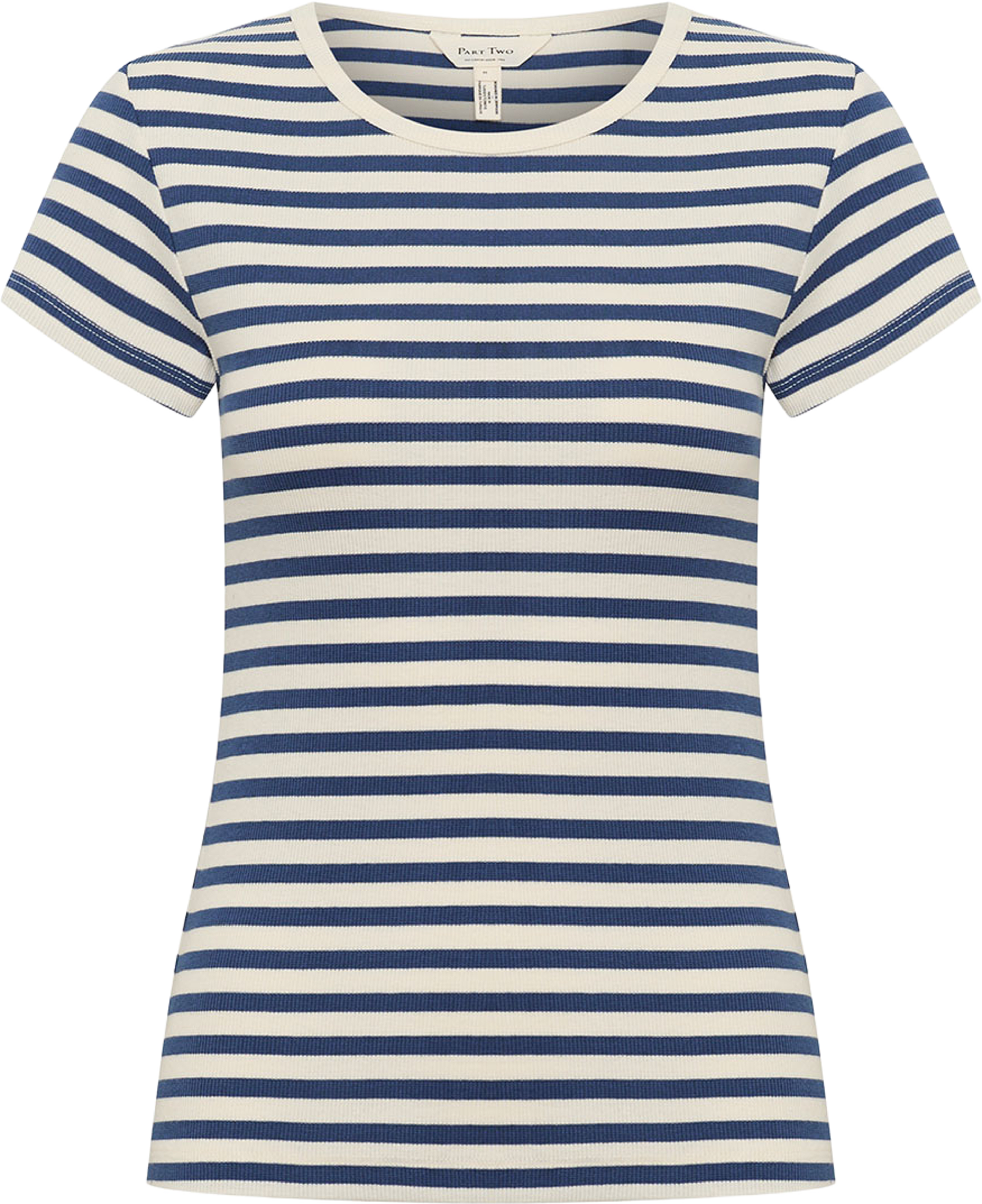 Rochelle PW TS T-shirt, från Part Two, i färgen Oceania Stripe. Klicka för att öppna bilden i stort format