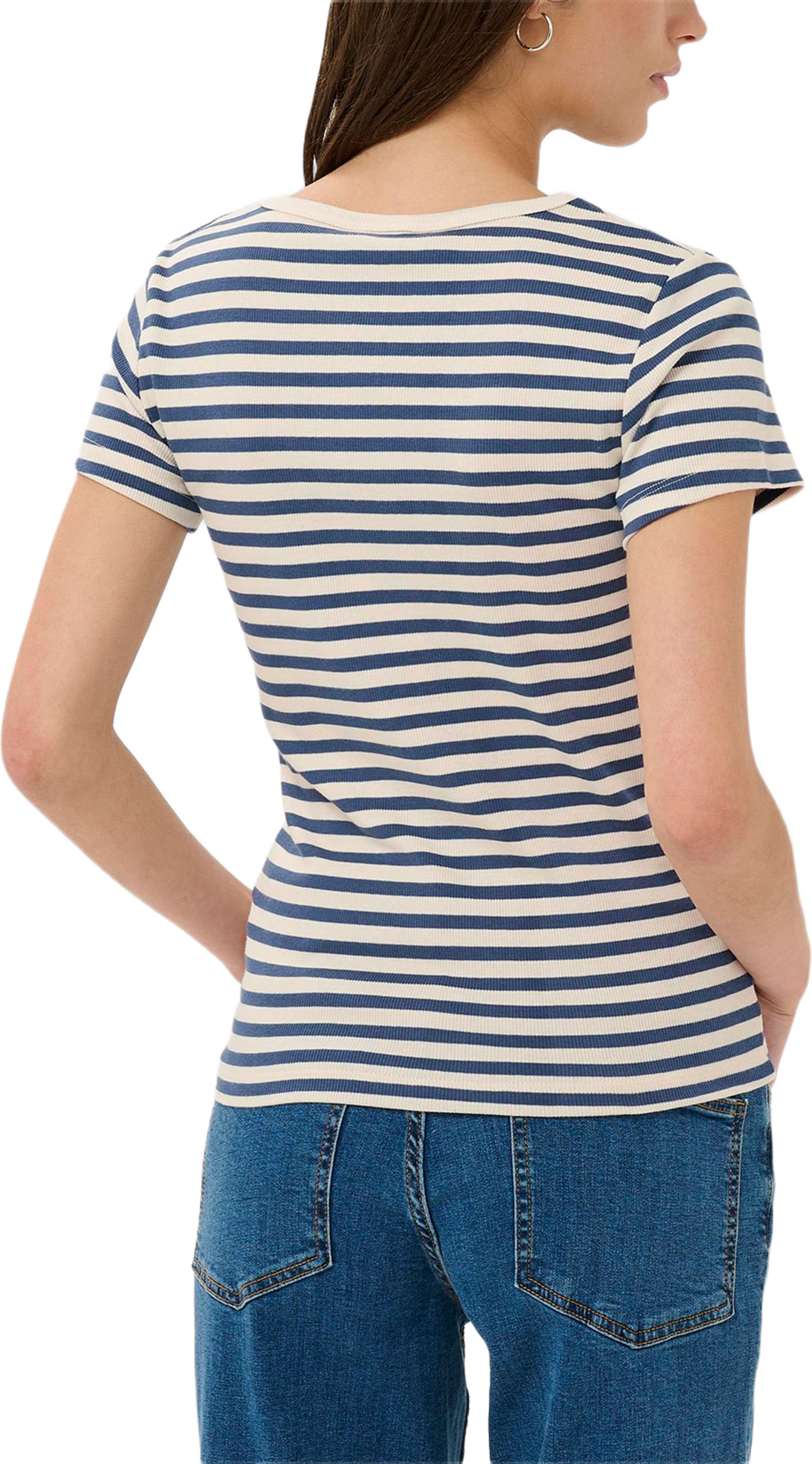 Rochelle PW TS T-shirt, från Part Two, i färgen Oceania Stripe. Klicka för att öppna bilden i stort format