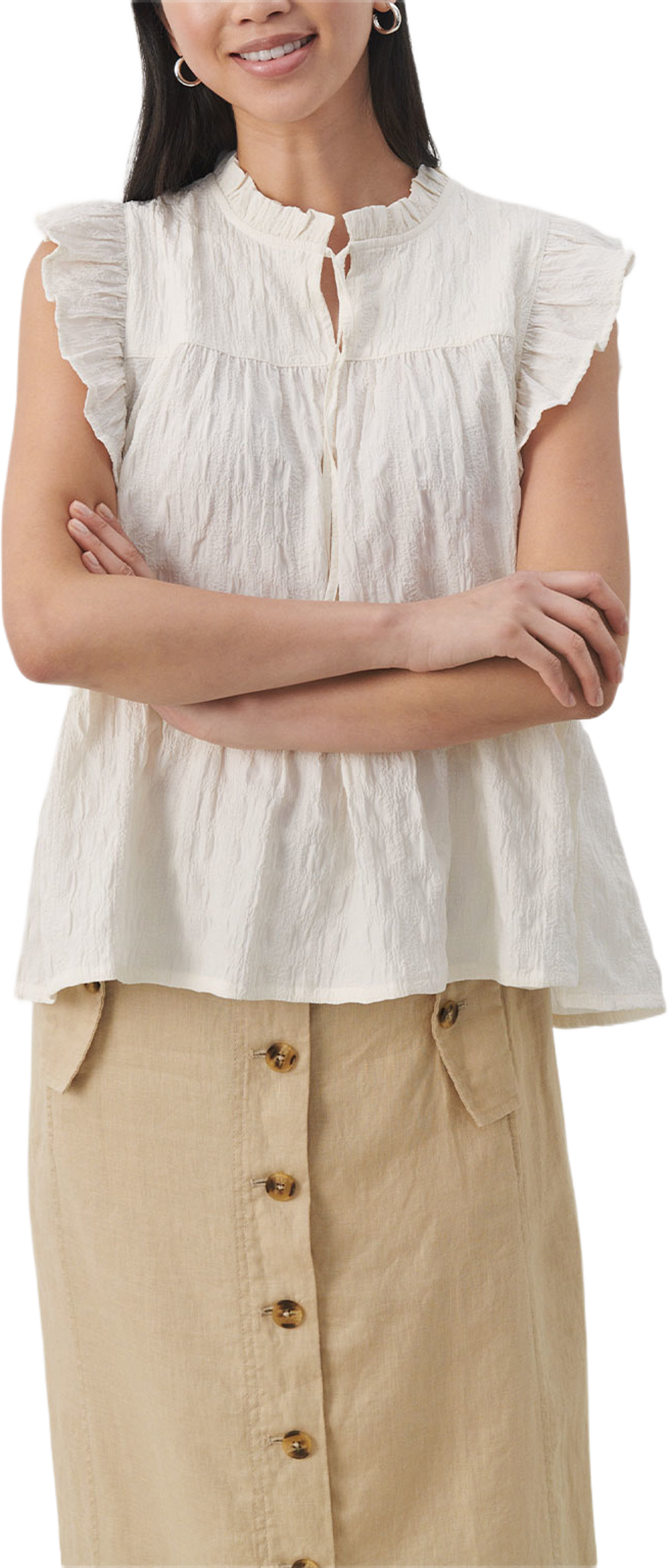 Gimaline PW TO Shirt, från Part Two, i färgen Tofu. Klicka för att öppna bilden i stort format