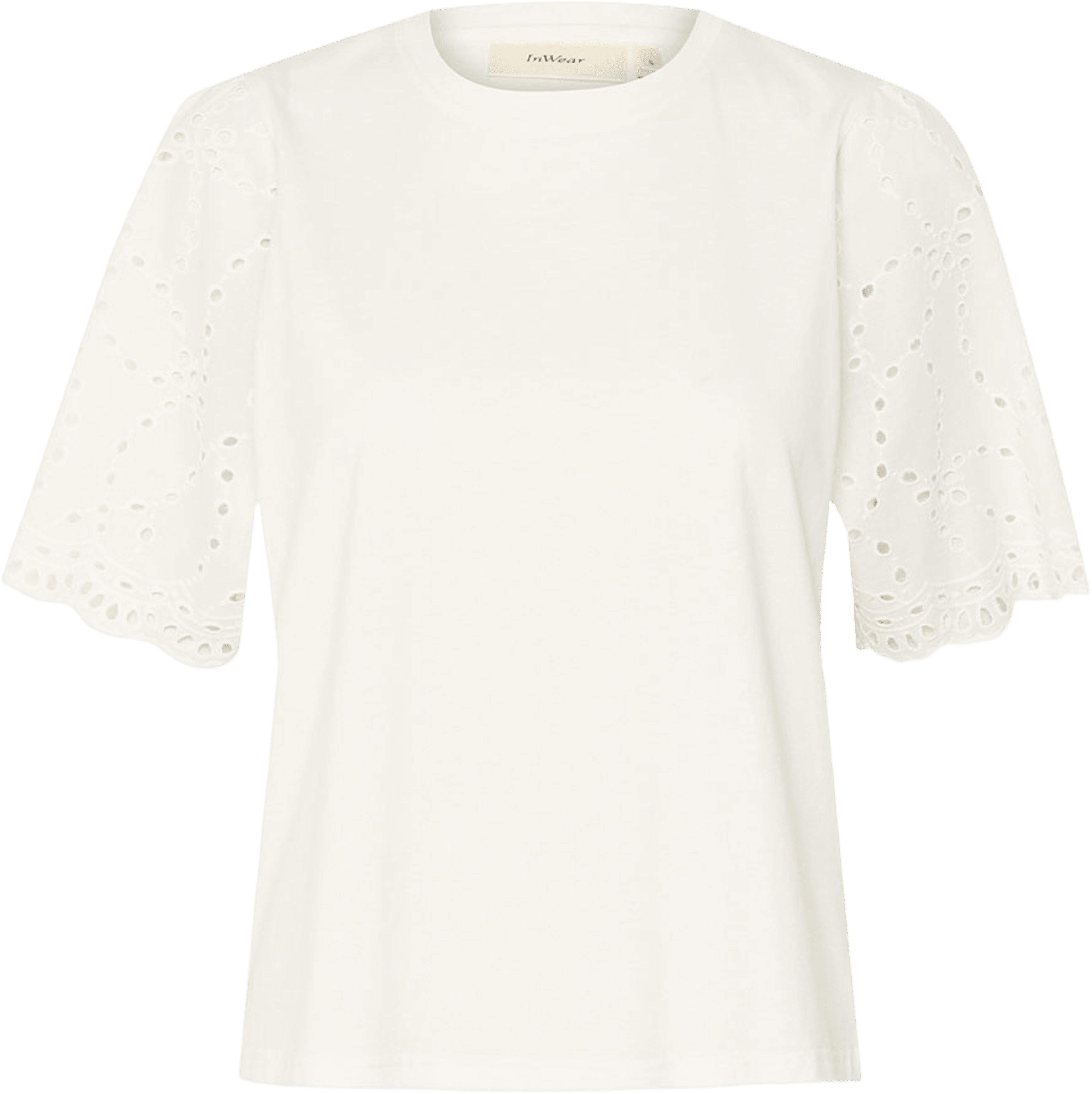 Faith Top, från Inwear, i färgen Pure White. Klicka för att öppna bilden i stort format