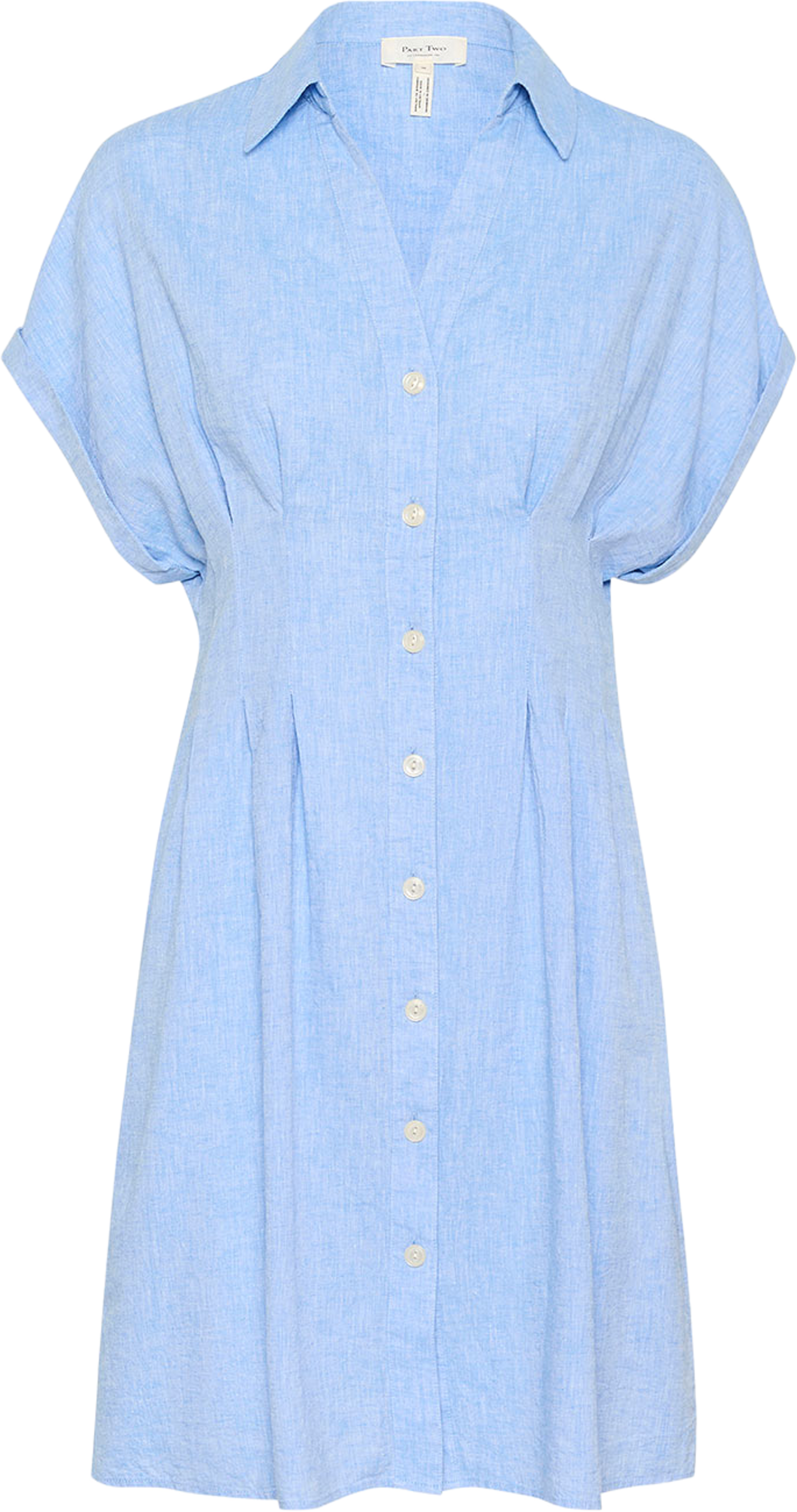 Rianna PW DR Dress, från Part Two, i färgen Marina Chambrey. Klicka för att öppna bilden i stort format