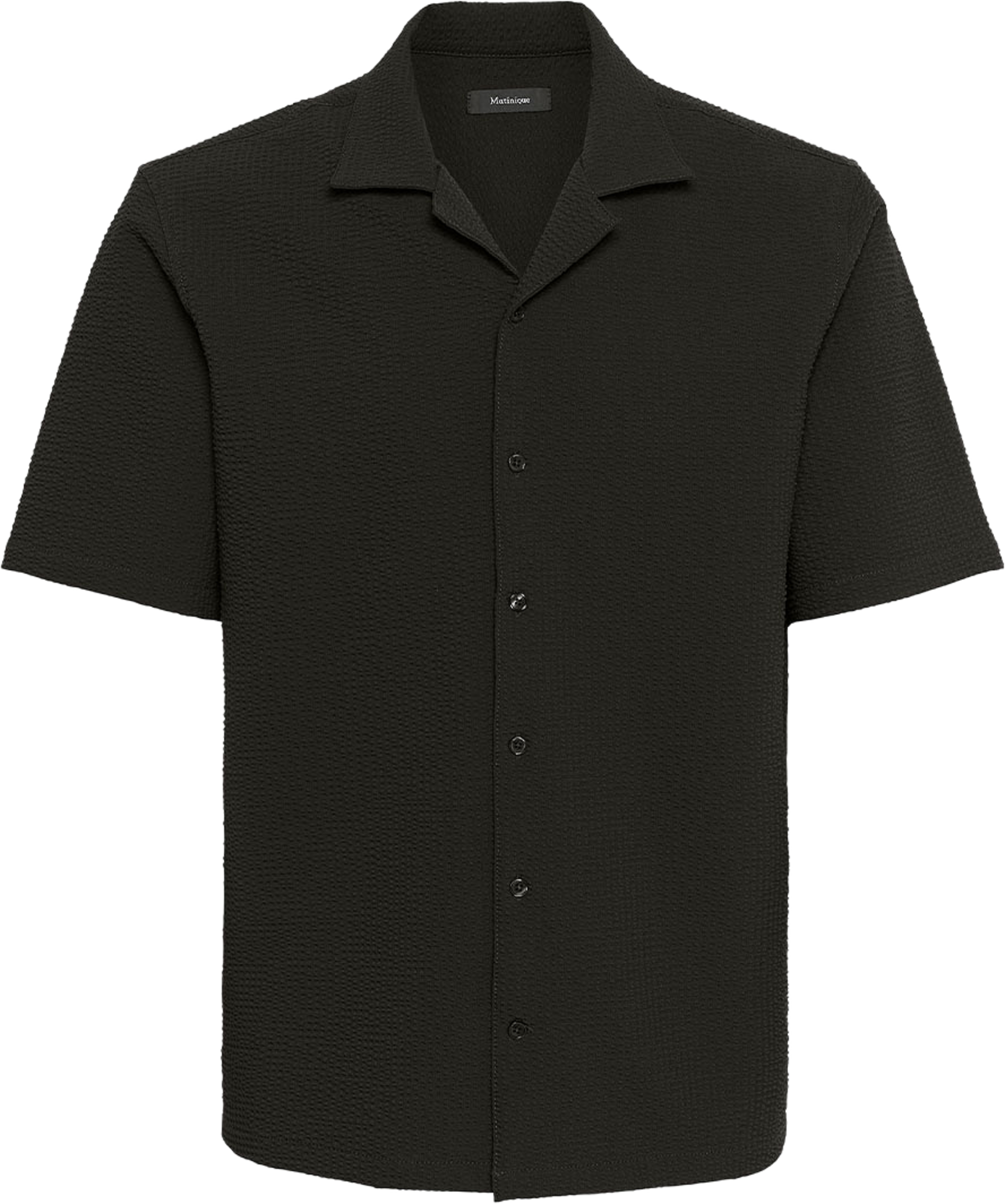 Klampo Shirt, från Matinique, i färgen Black. Klicka för att öppna bilden i stort format