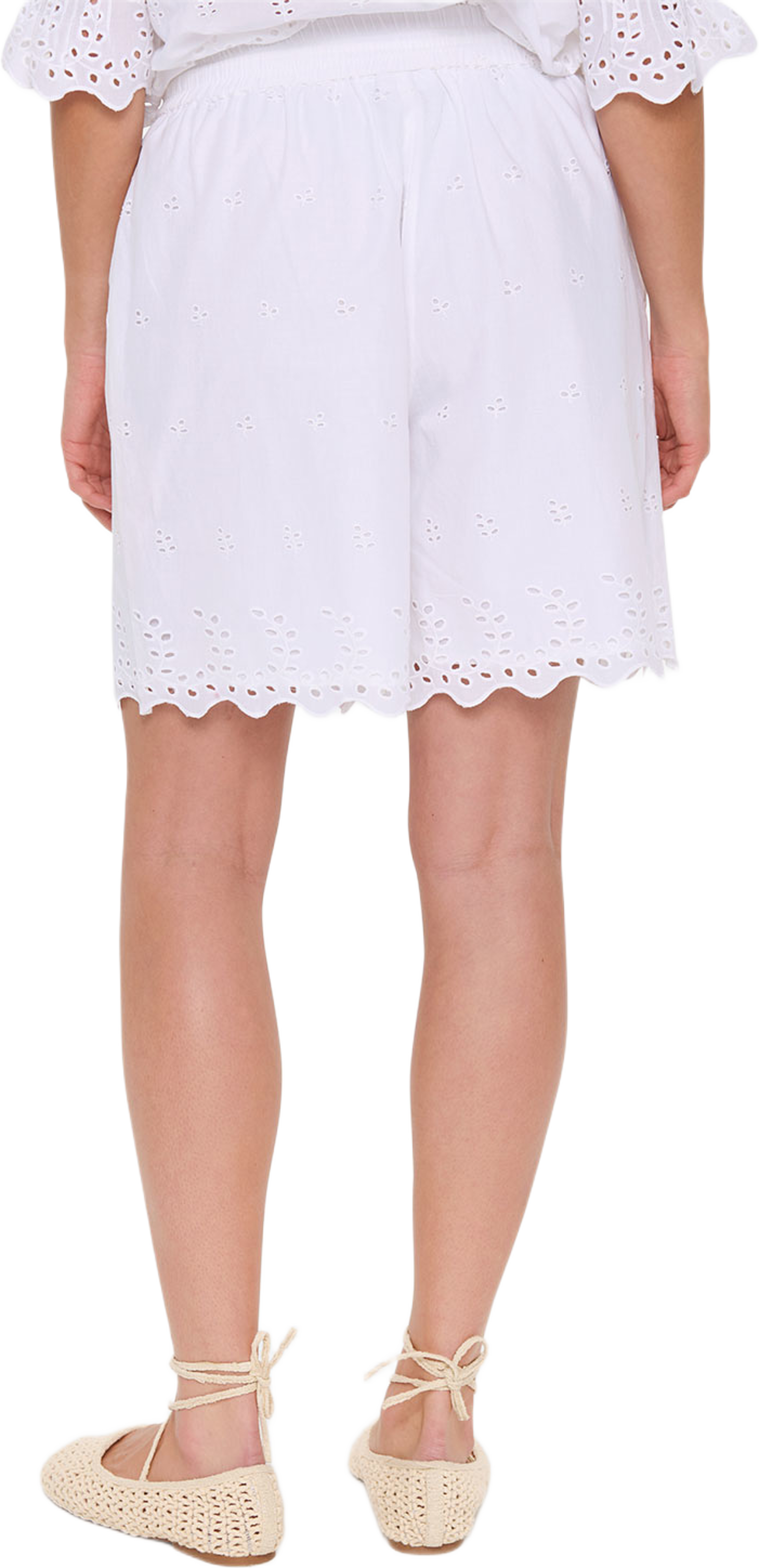 Kaita SZ Shorts, från Saint Tropez, i färgen Bright White. Klicka för att öppna bilden i stort format