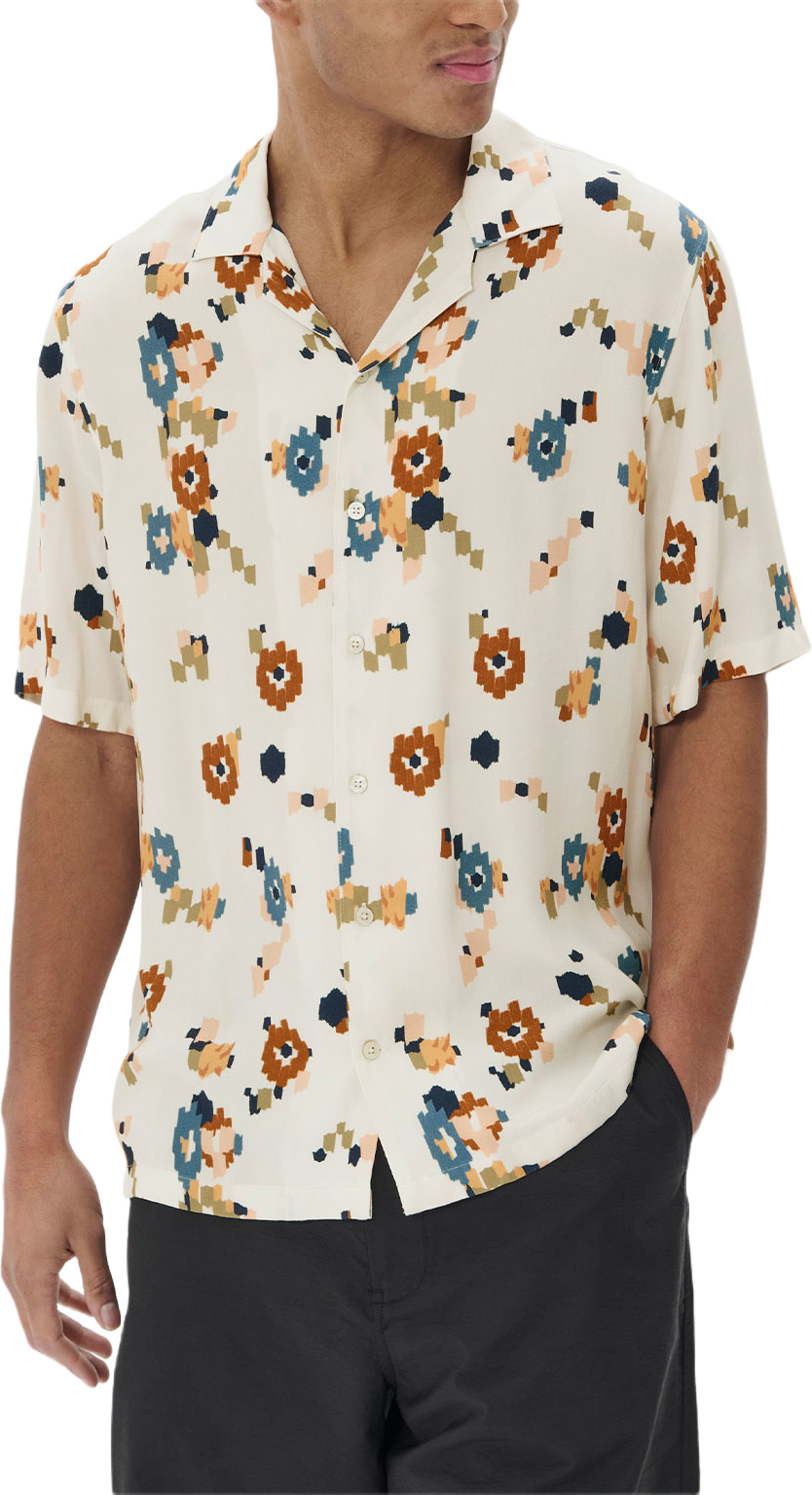 Klampo Shirt, från Matinique, i färgen Nuthatch. Klicka för att öppna bilden i stort format