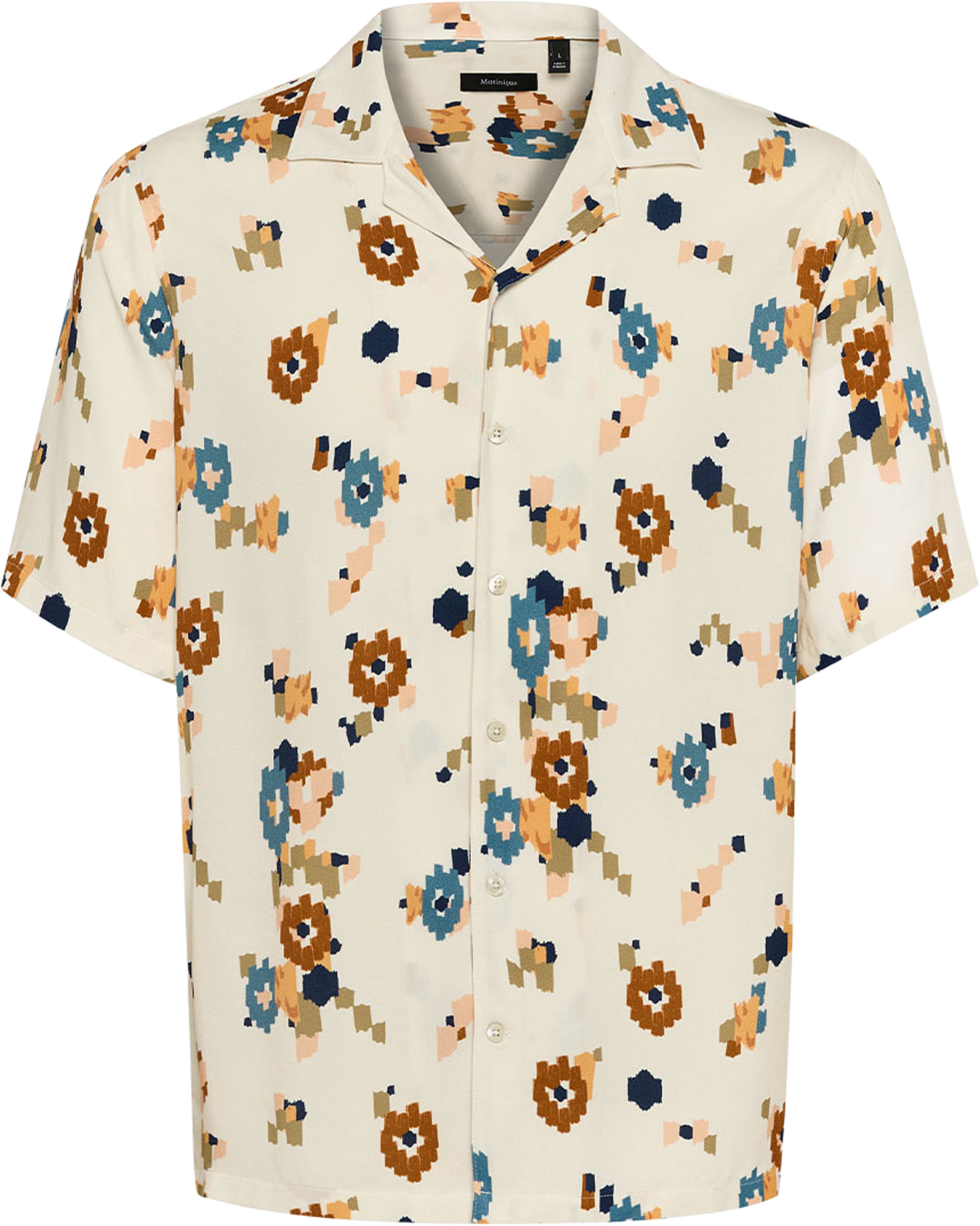 Klampo Shirt, från Matinique, i färgen Nuthatch. Klicka för att öppna bilden i stort format