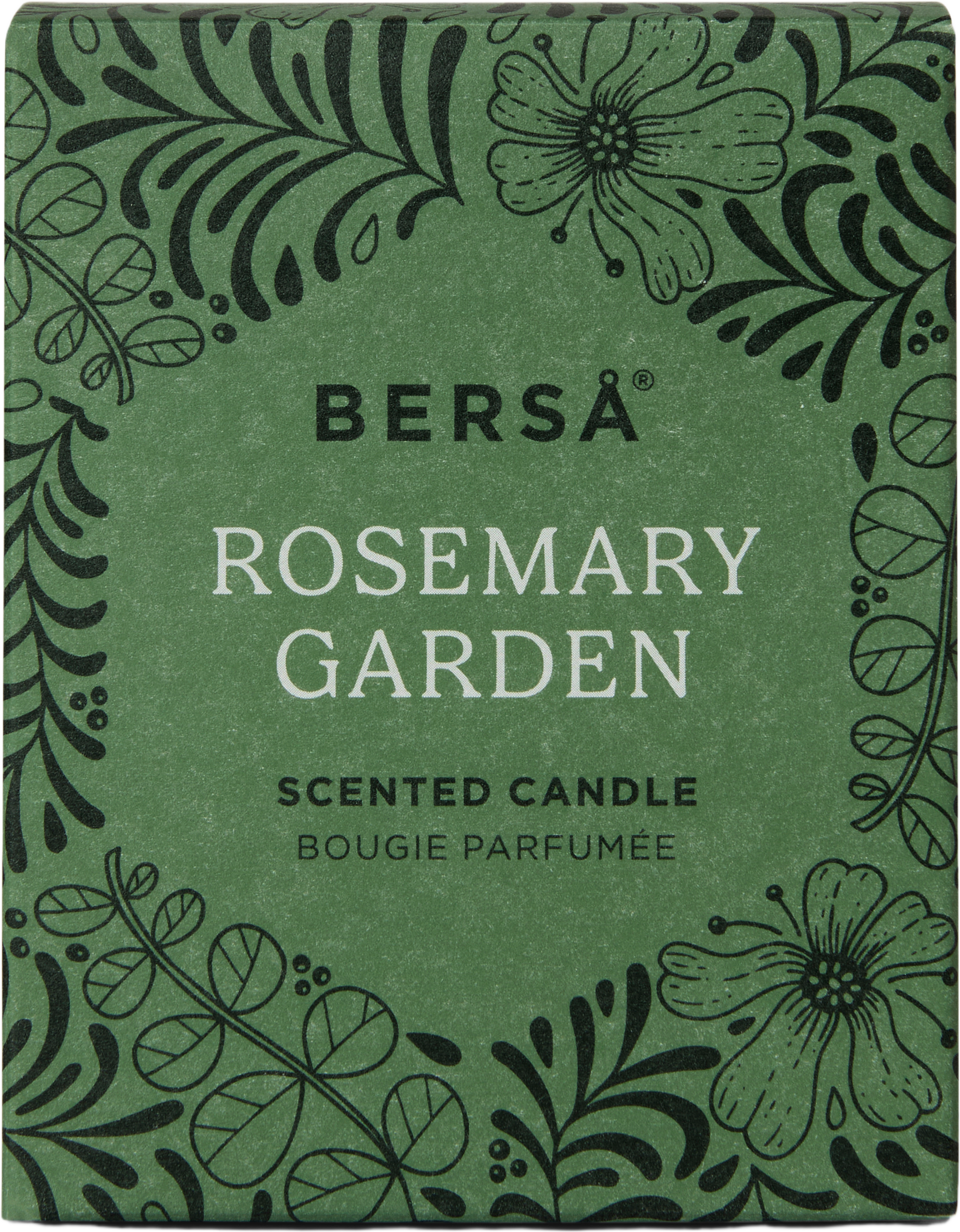 Scented Candle Rosemary Garden, från Berså. Klicka för att öppna bilden i stort format