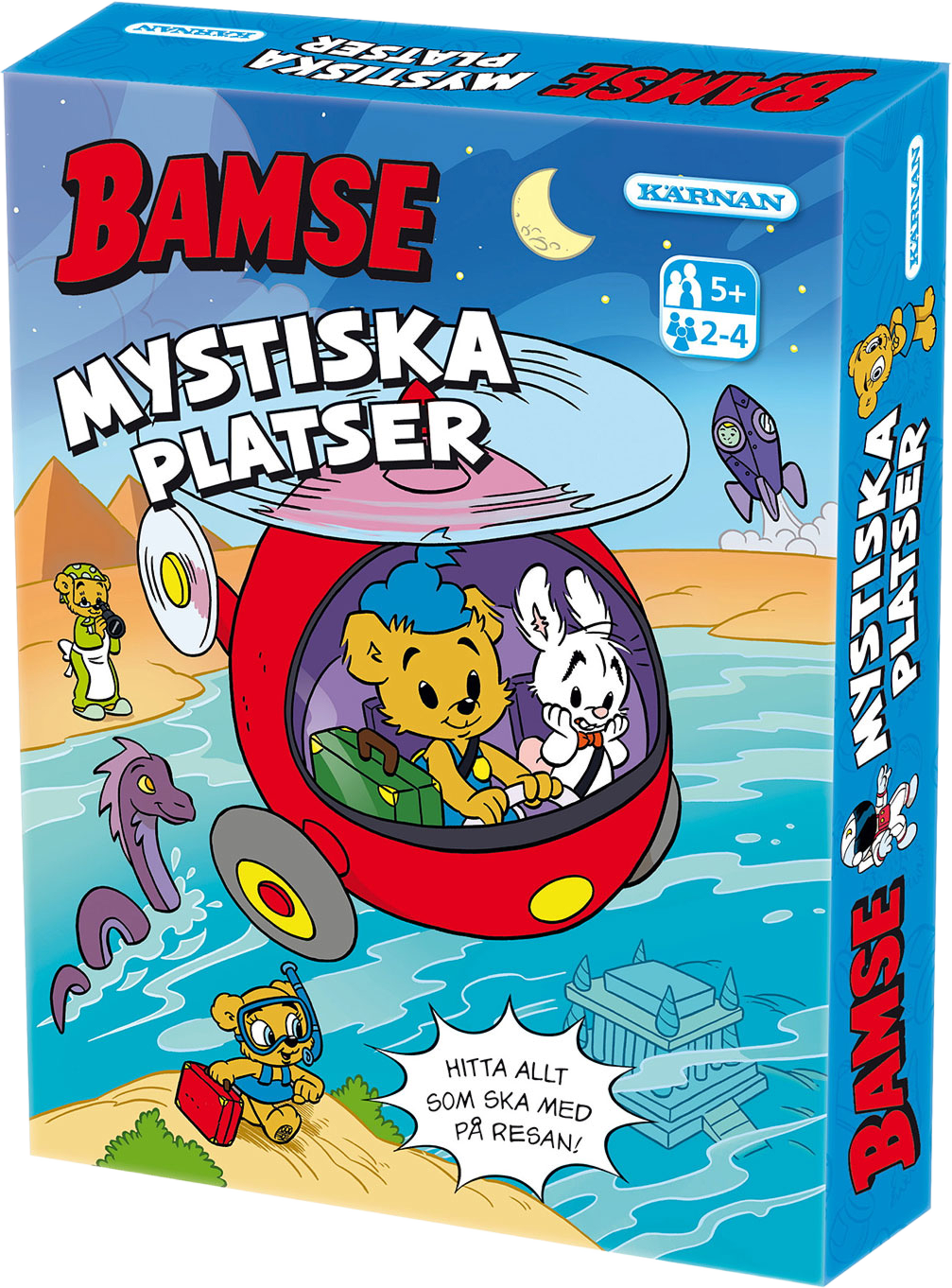 Spel Bamse Mystiska platser