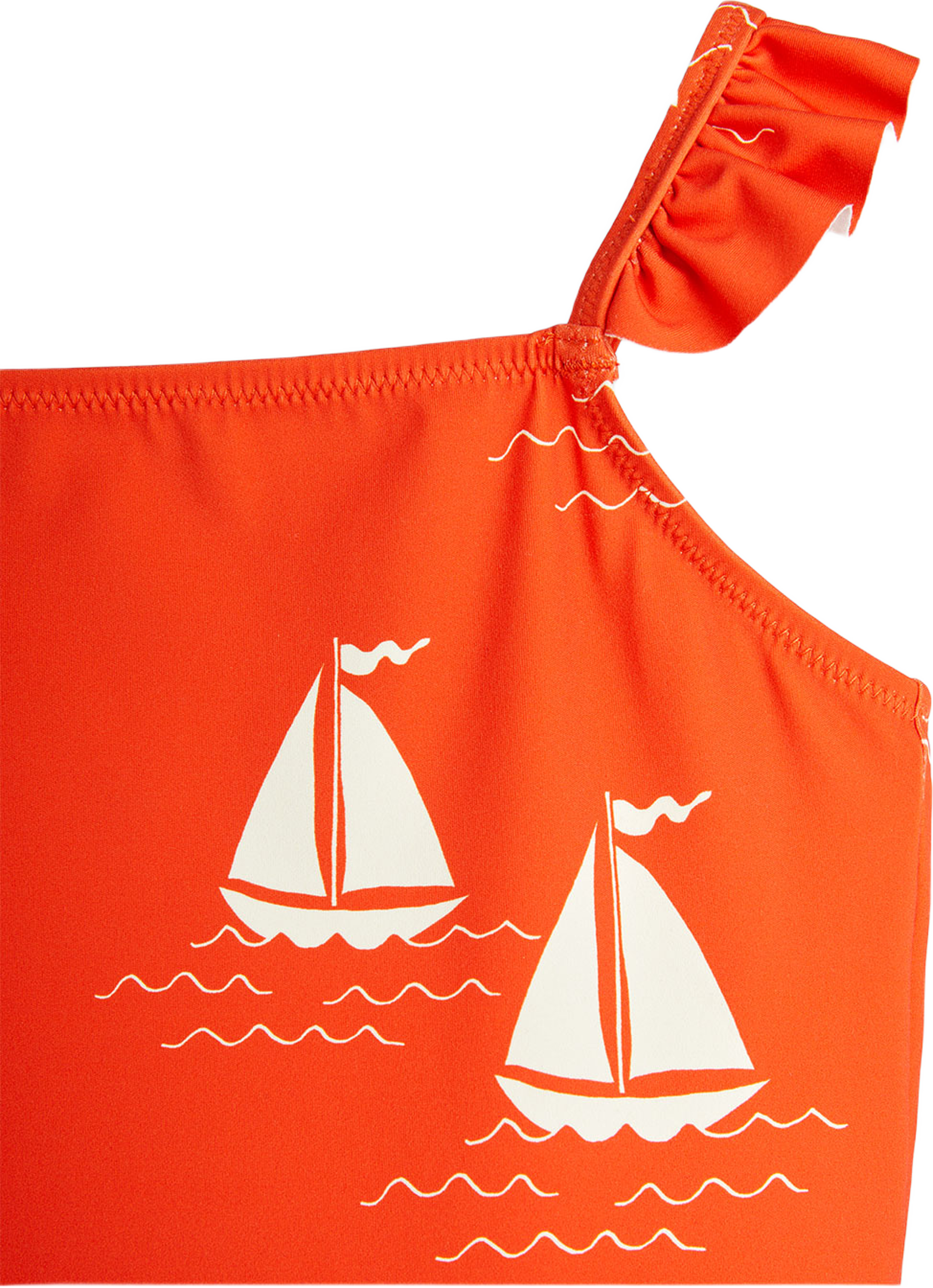 SAILING BOATS AOP SKIRT SWIMSUIT