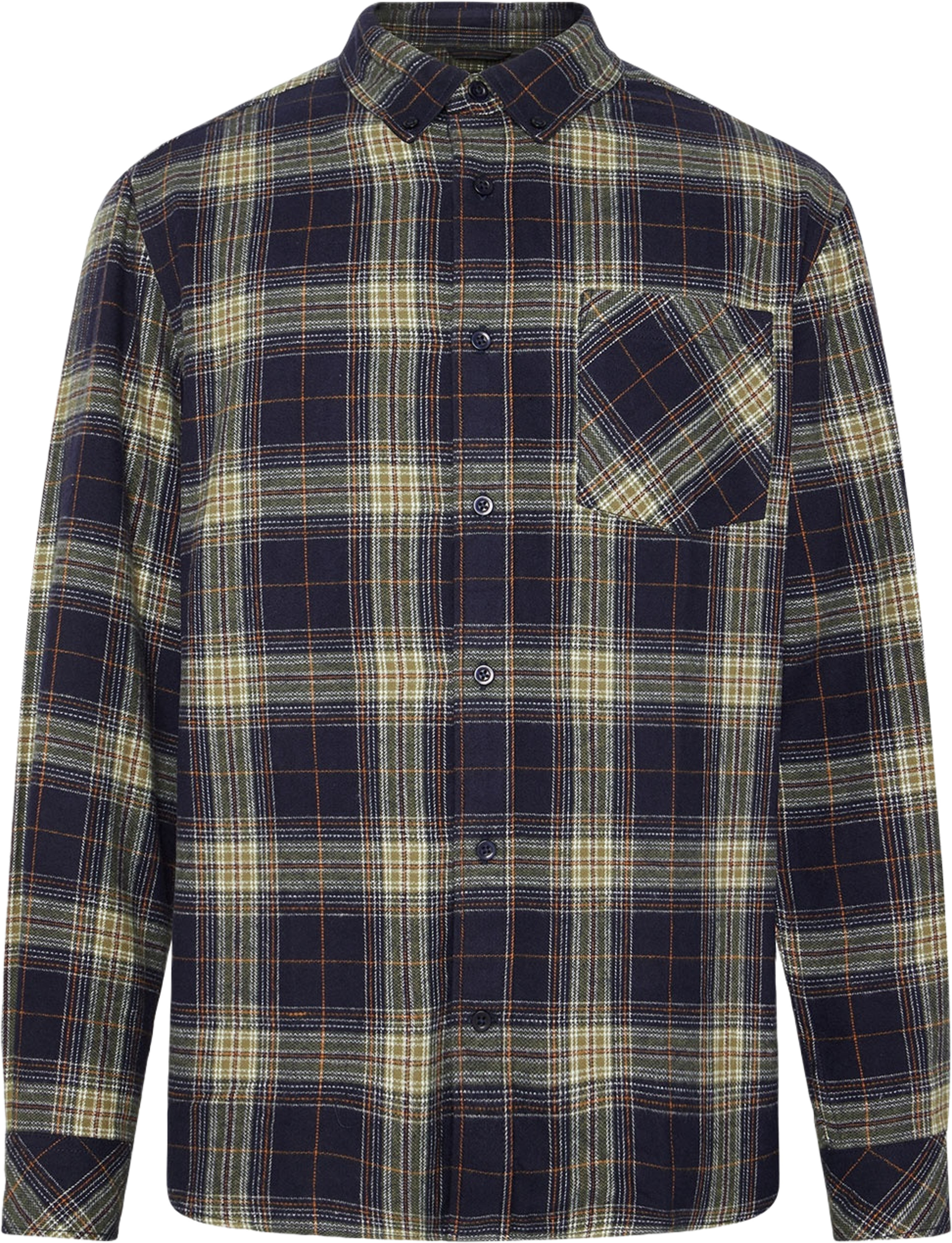 Check flannel shirt