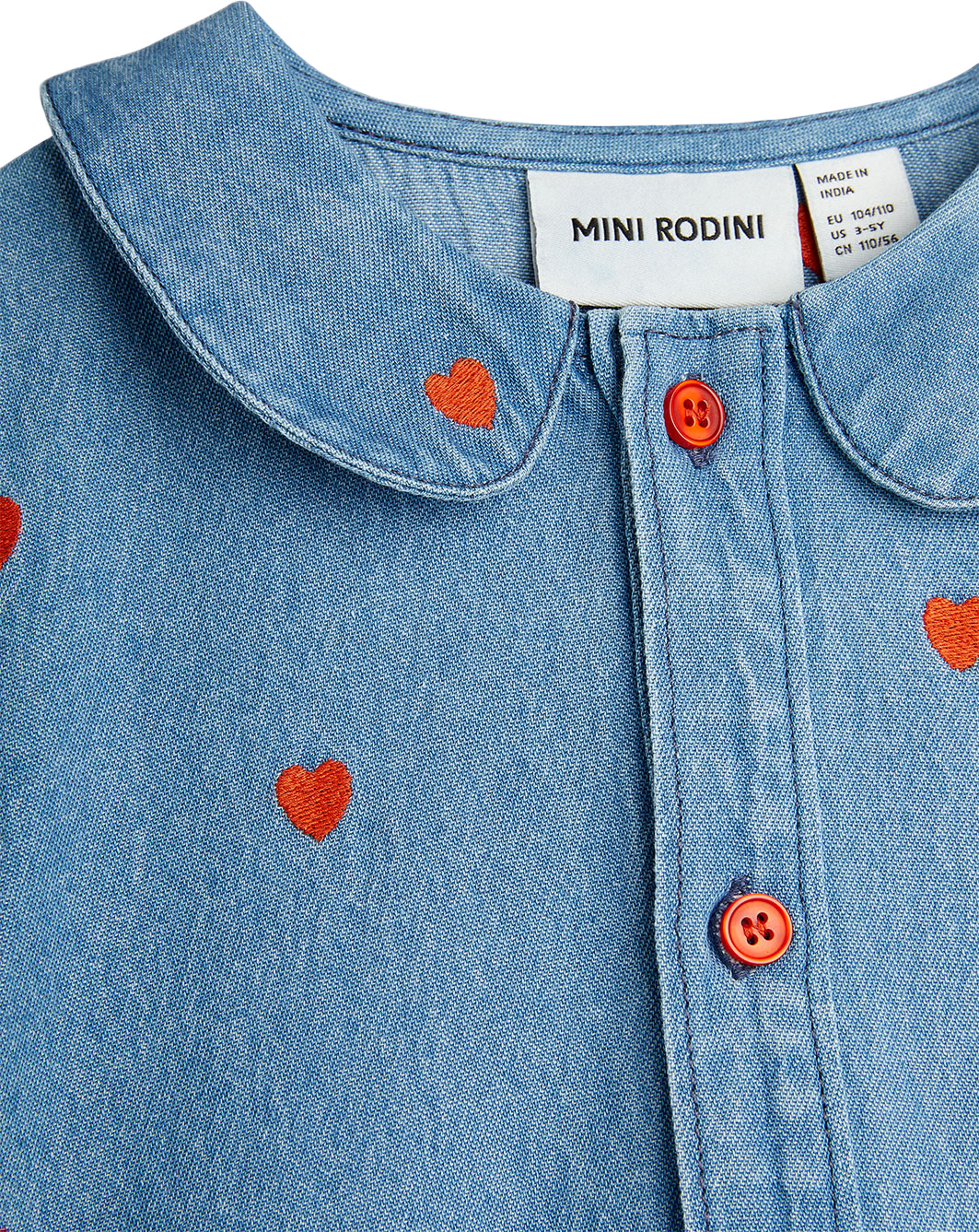 Mini Hearts Vävd Klänning