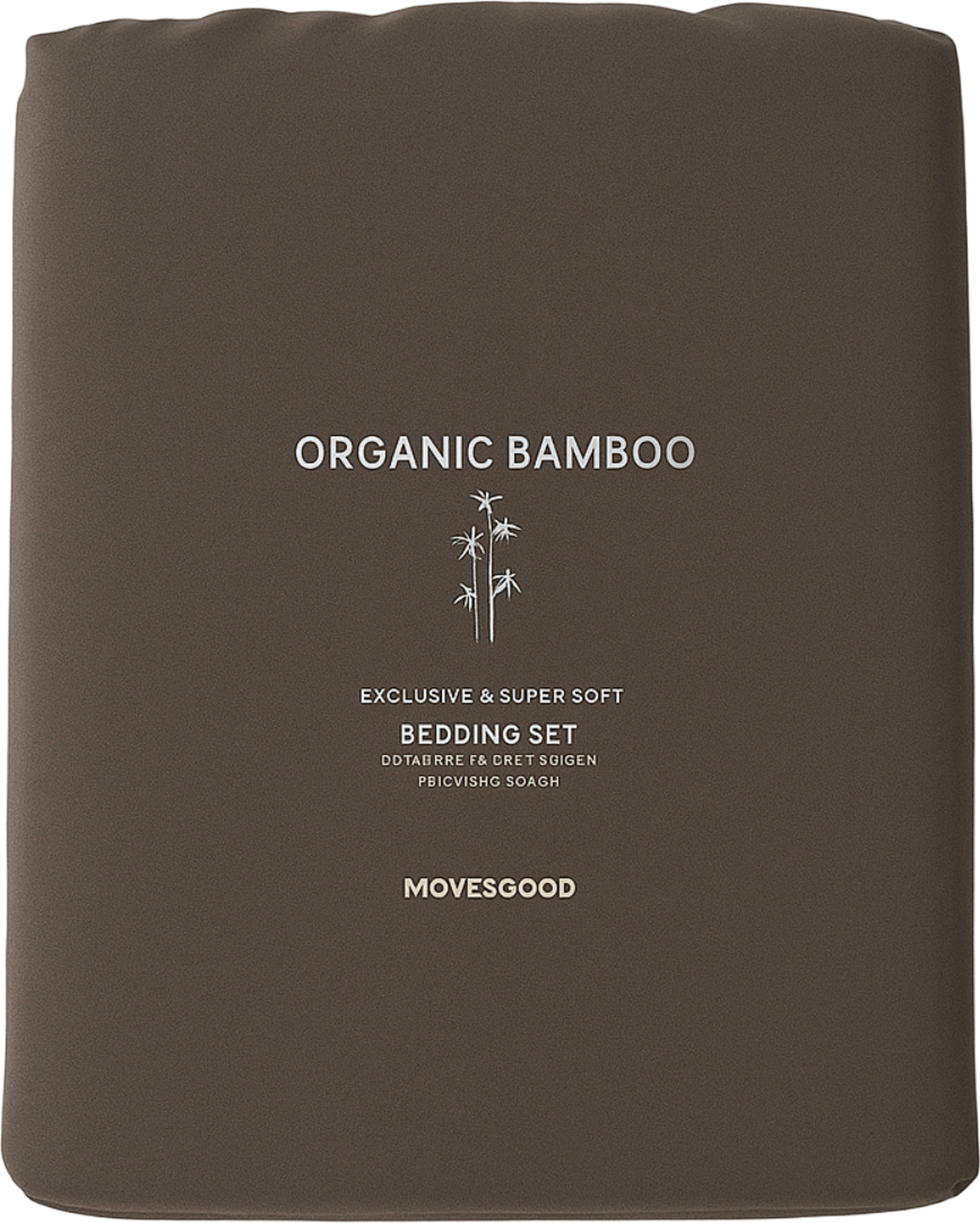 Bambu lyocell Bäddset 150x210, från Movesgood, i färgen Mud. Klicka för att öppna bilden i stort format