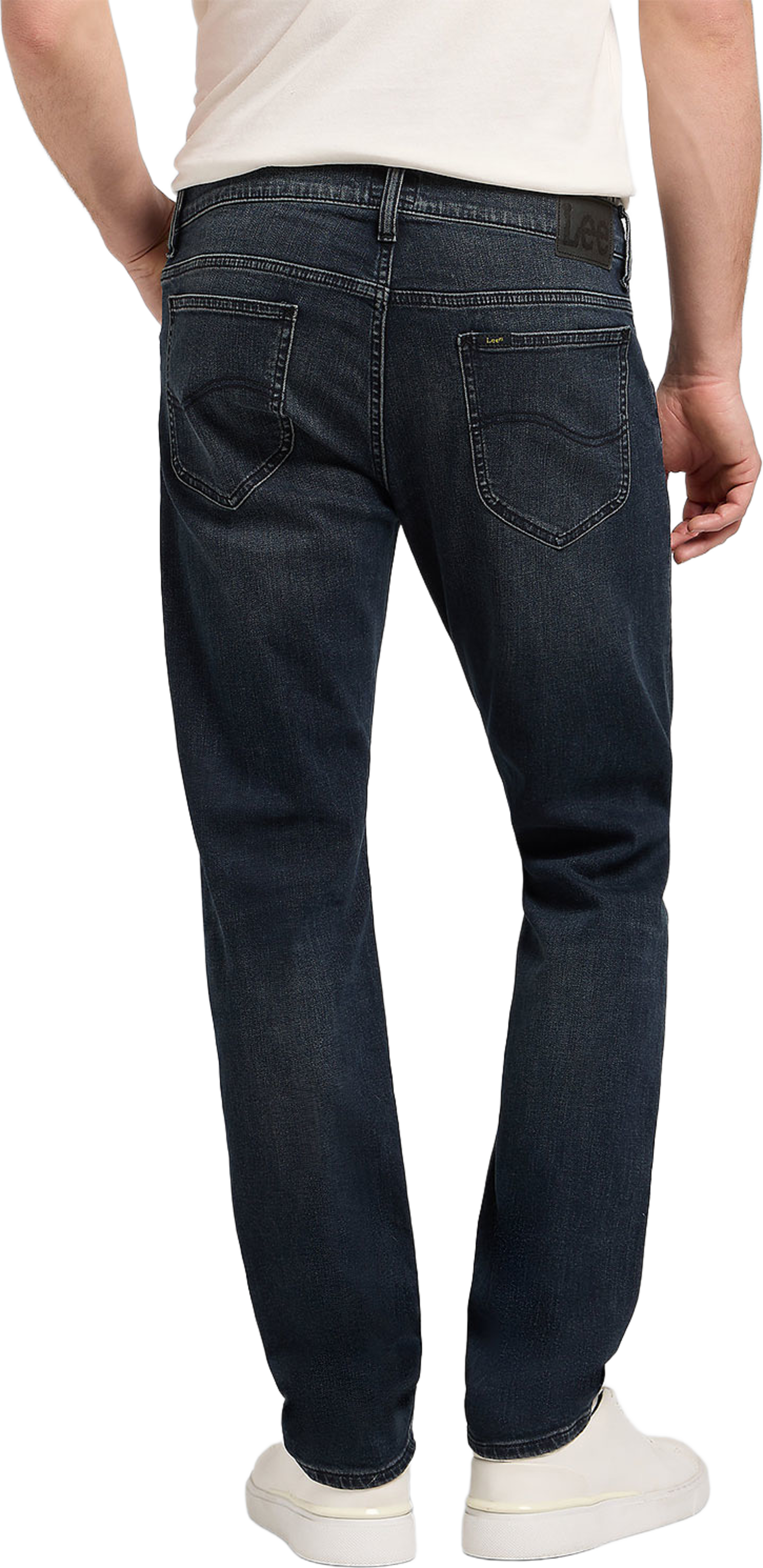Daren Zip Fly Jeans, från Lee, i färgen Blue Matter. Klicka för att öppna bilden i stort format