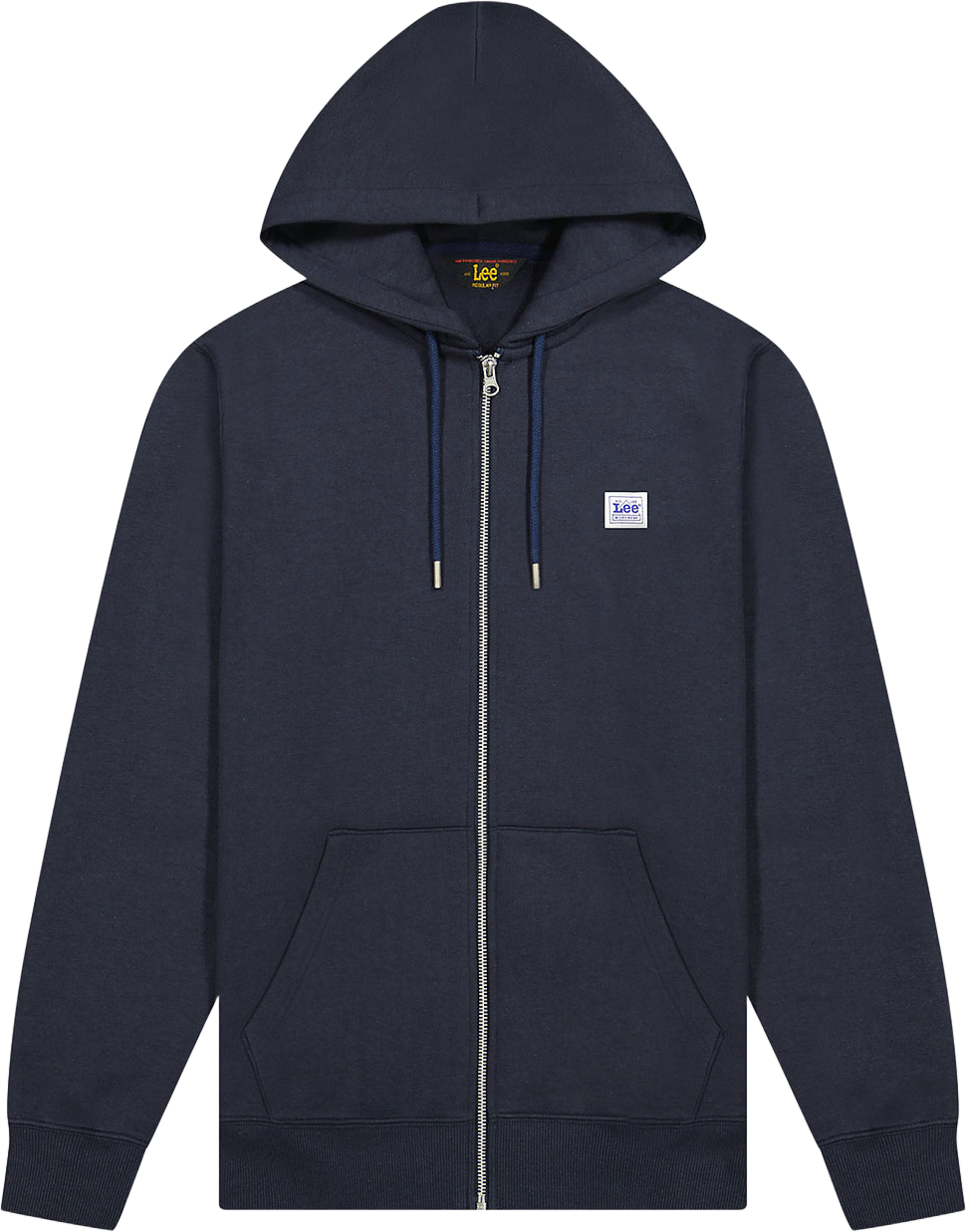 Ww Full Zip Hoodie, från Lee, i färgen Rebel Navy. Klicka för att öppna bilden i stort format