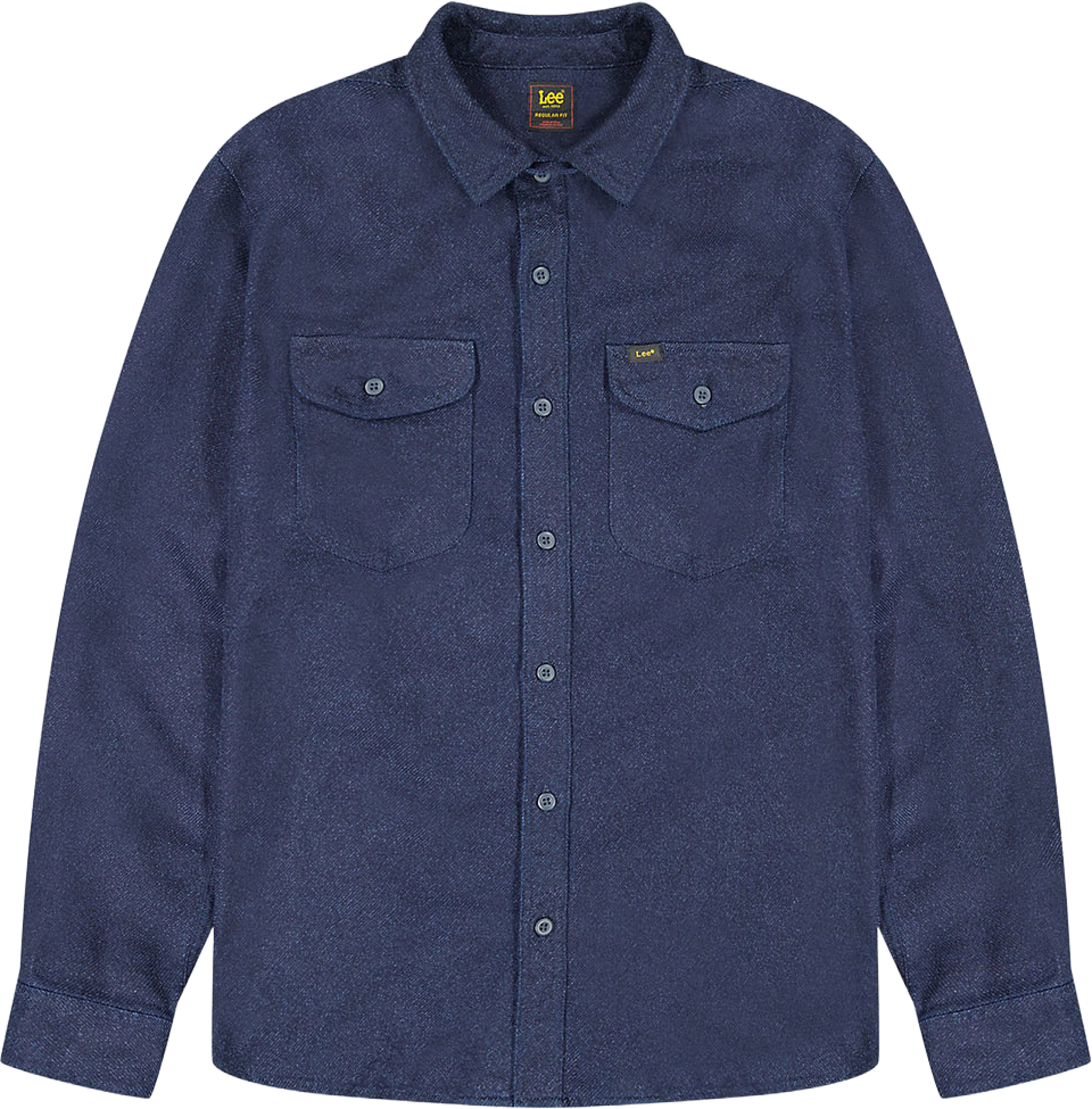 Workwear Shirt, från Lee, i färgen Indigo Jaspe. Klicka för att öppna bilden i stort format
