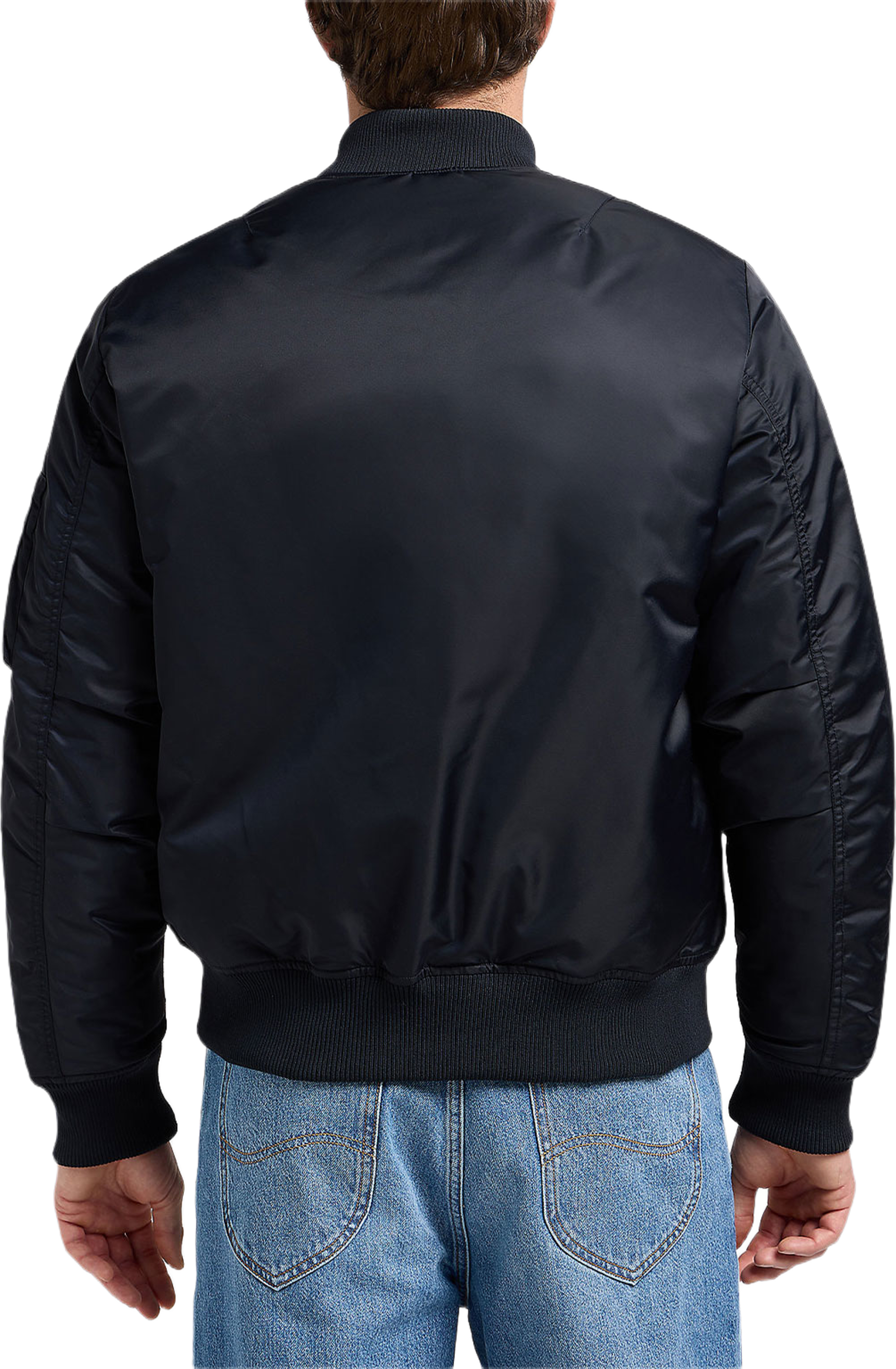 Bomber Jacket, från Lee, i färgen Black. Klicka för att öppna bilden i stort format