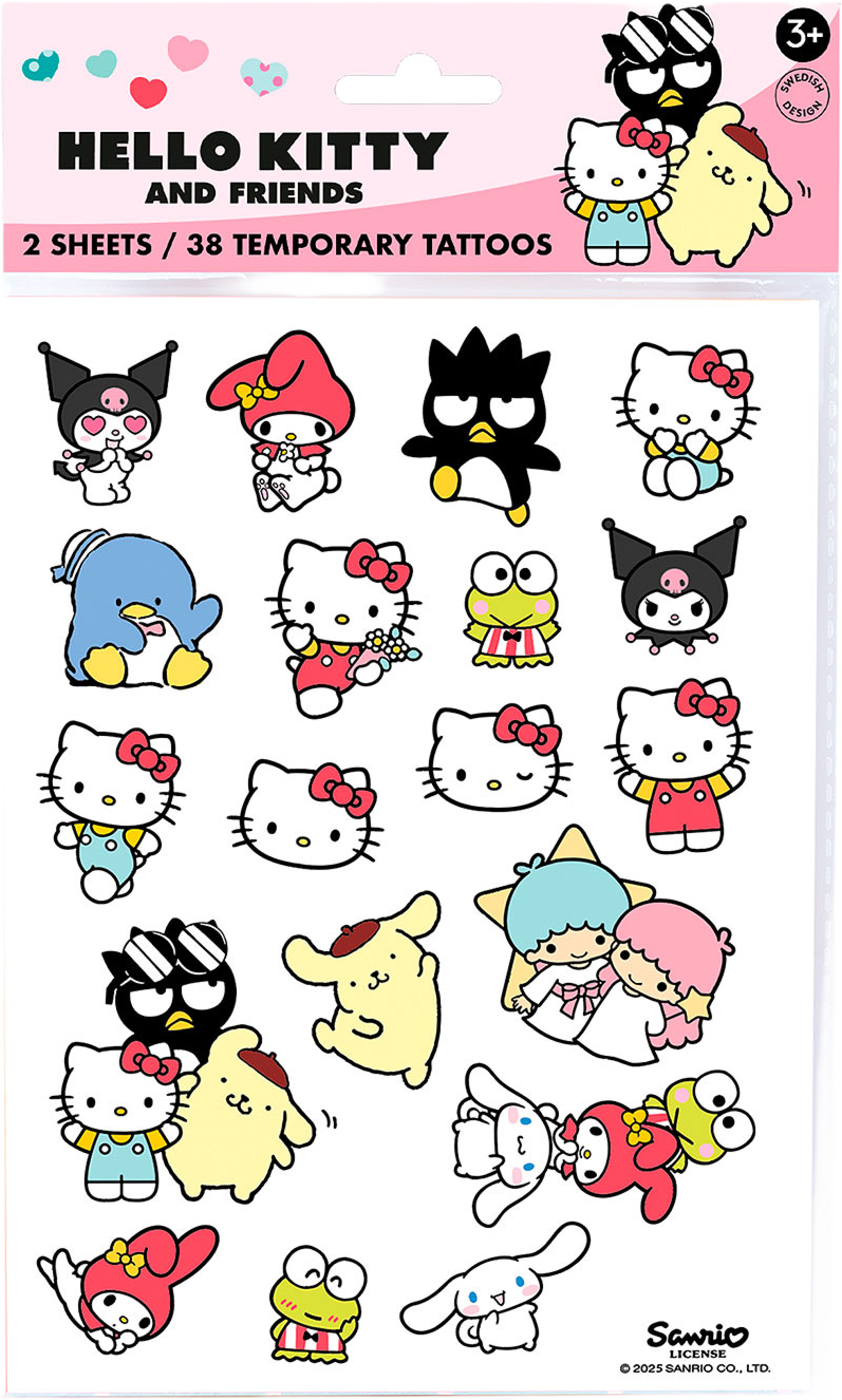 Hello Kitty Barntatueringar, från Hello Kitty.