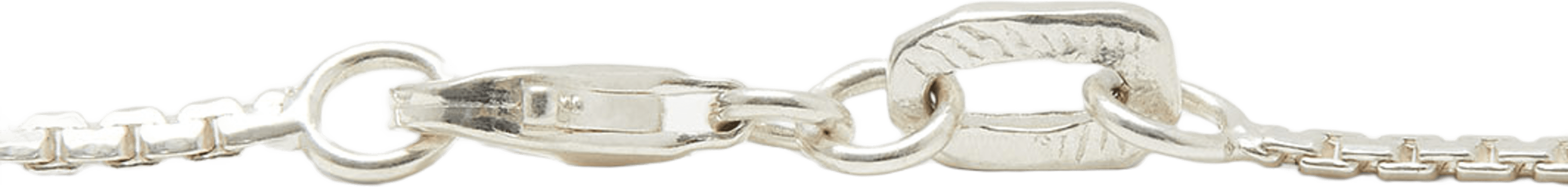 Stripped Zigzag Necklace Mini
