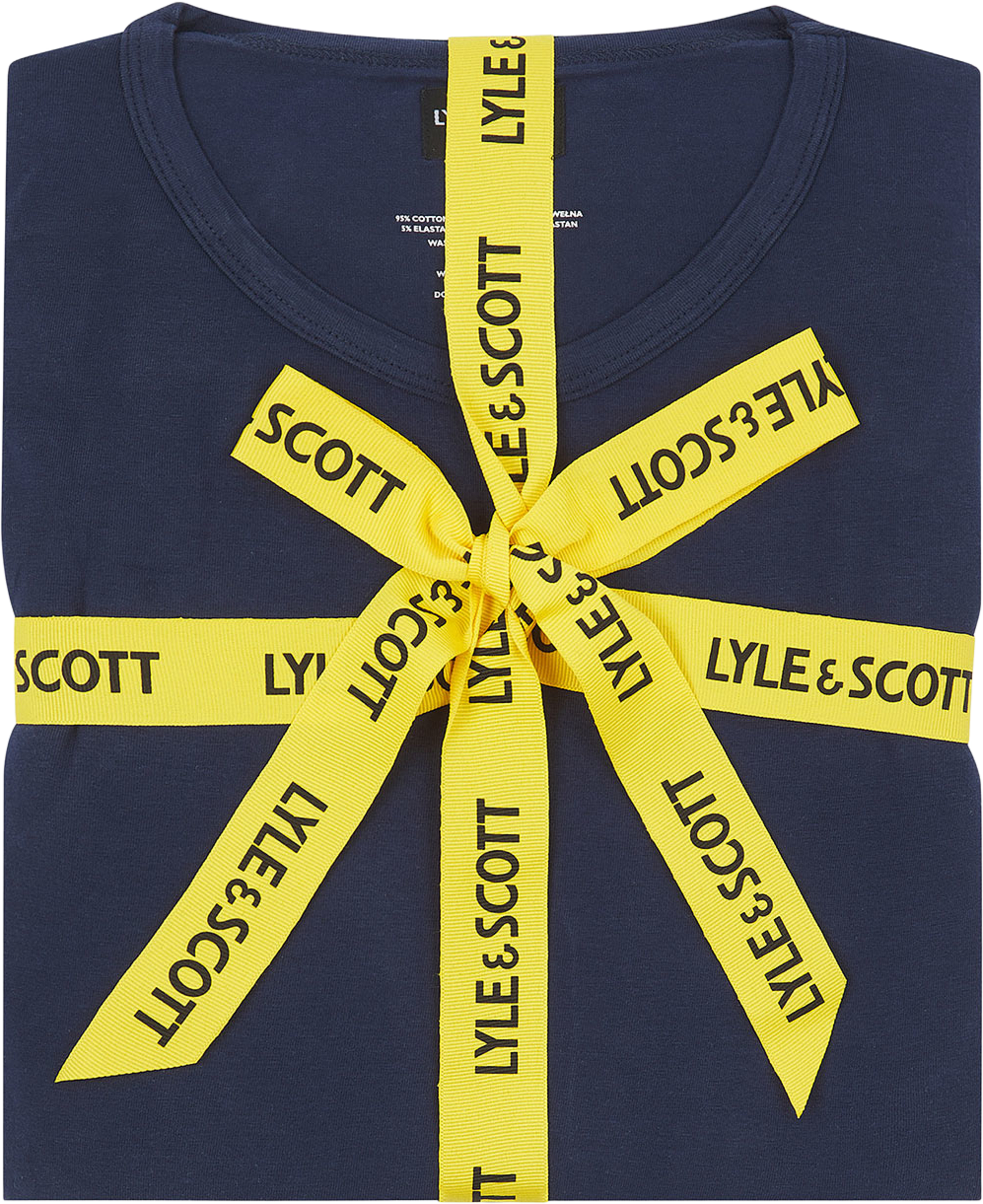 Percival Pyjamas set, från Lyle & Scott, i färgen Peacoat/Peacoat Check. Klicka för att öppna bilden i stort format