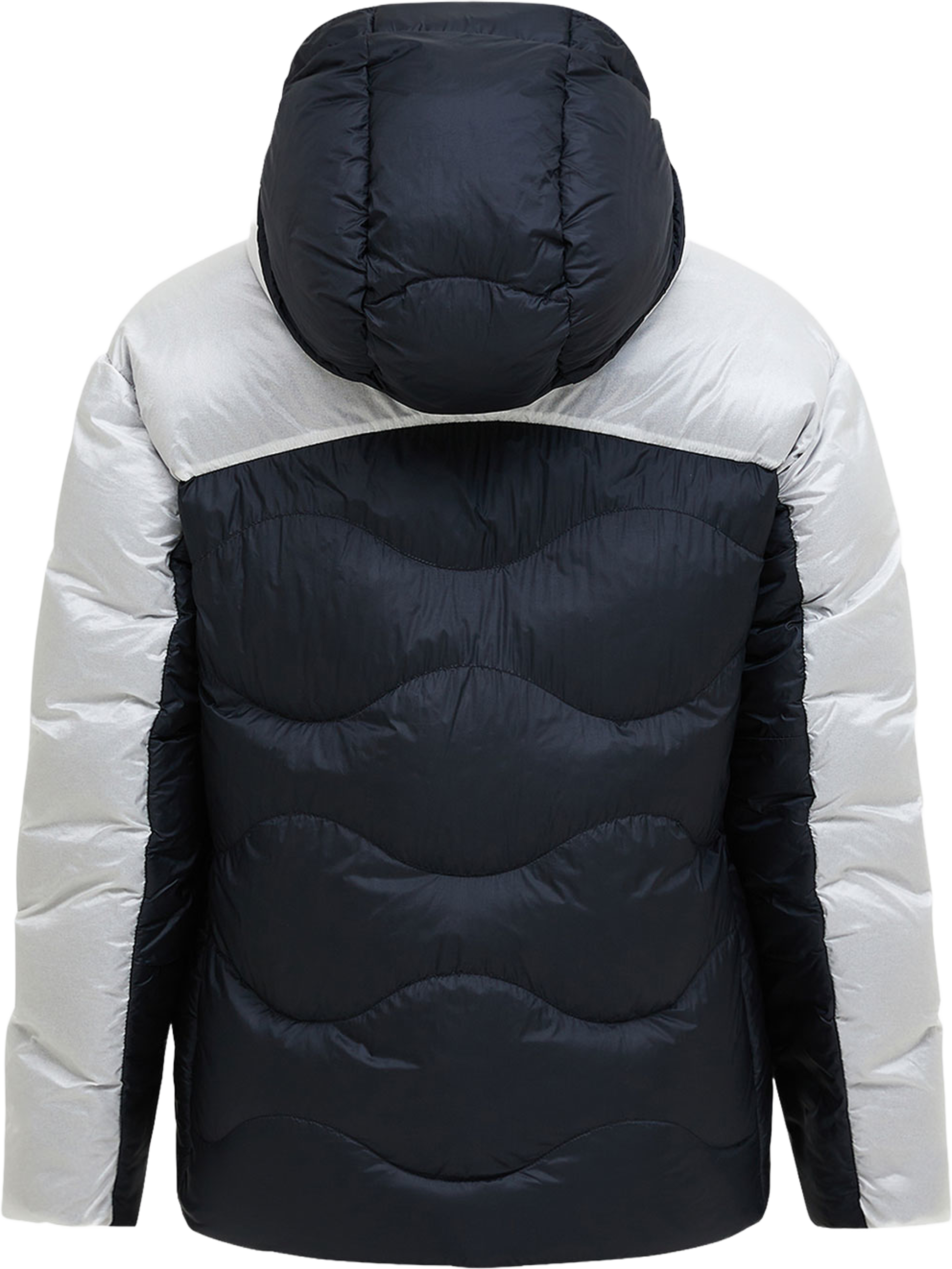M Helium Diamond Fuse Down Hood, från Peak Performance, i färgen Black-antarcti. Klicka för att öppna bilden i stort format