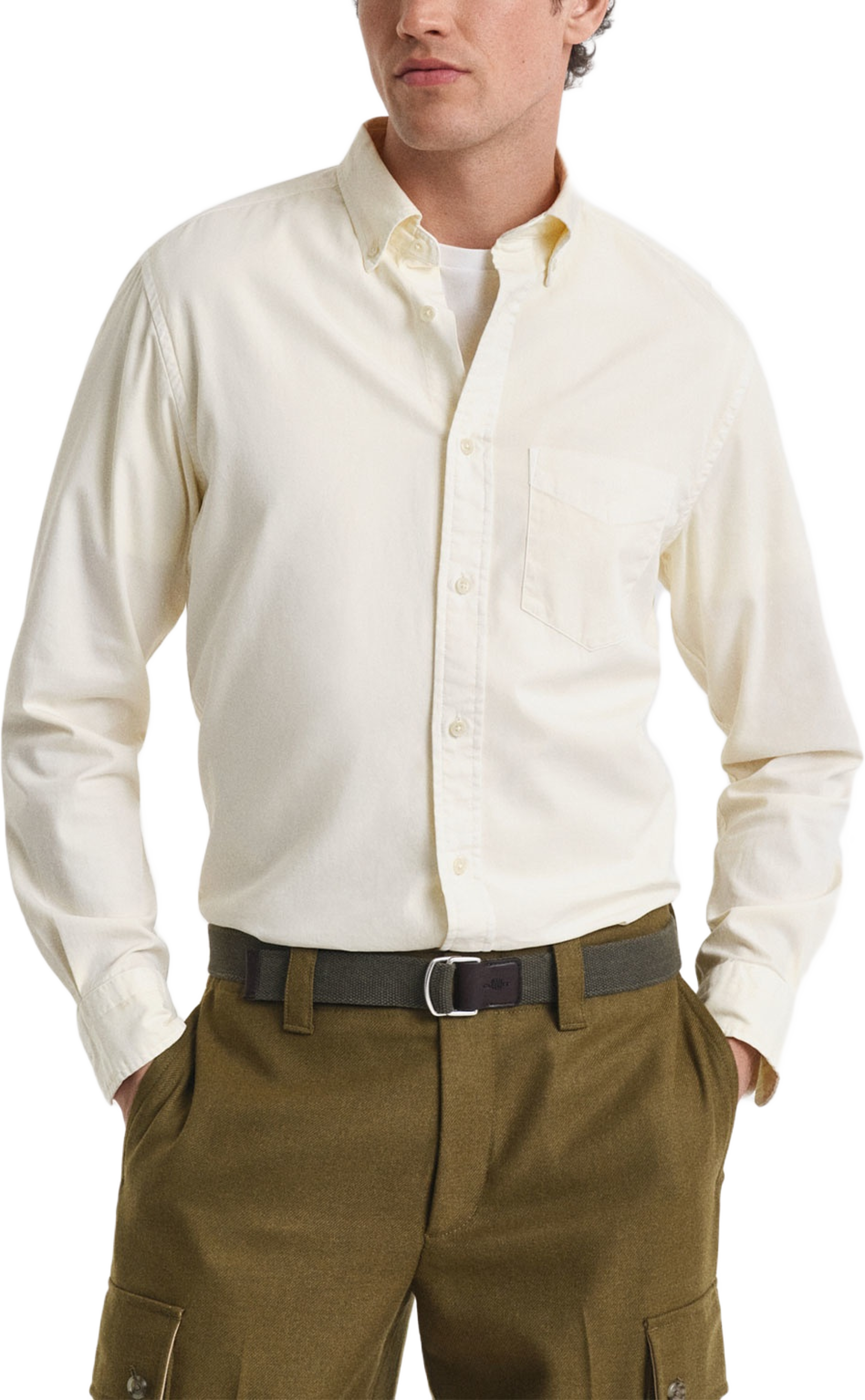 Reg Gmnt Dyed Twill Shirt