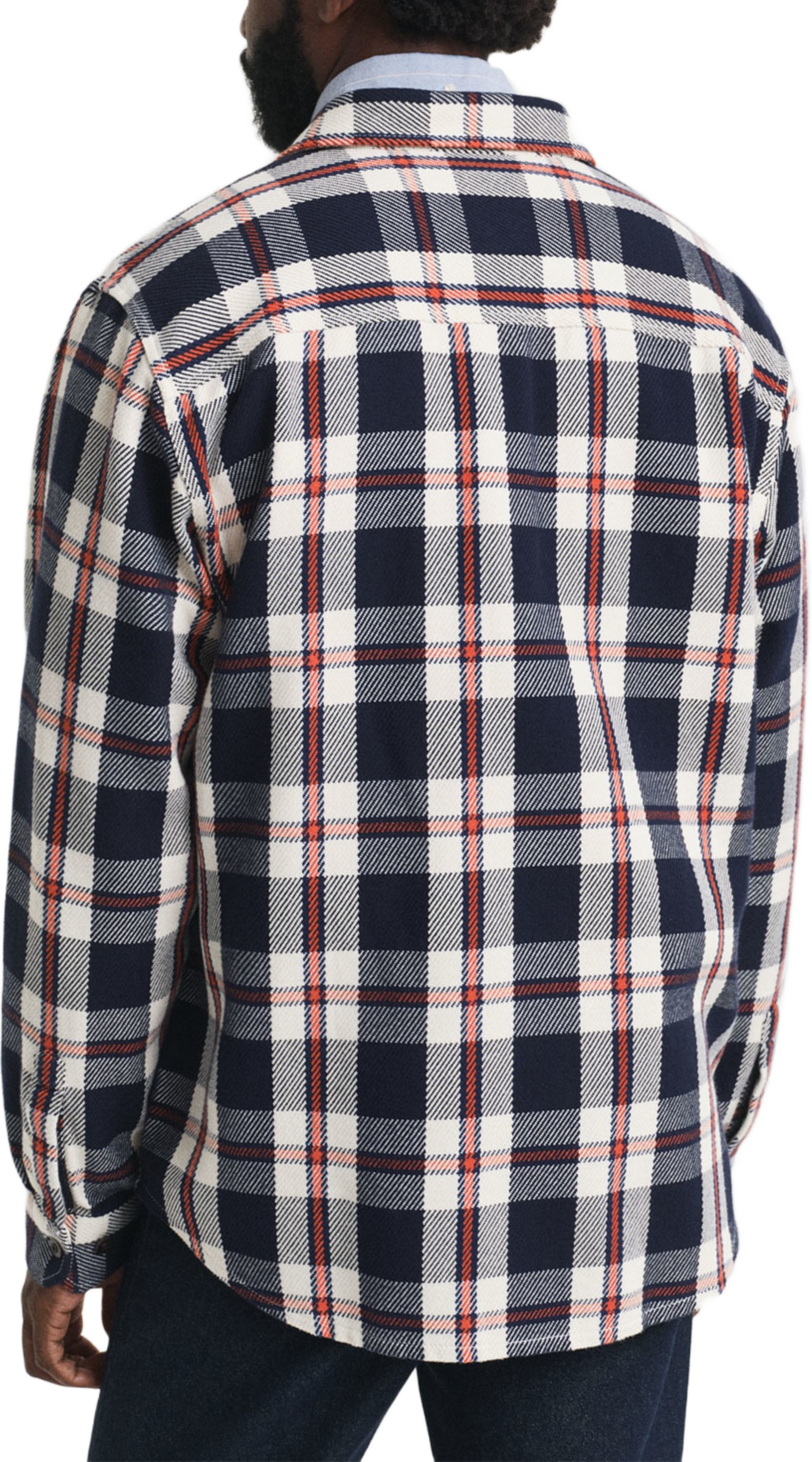 Heavy Twill Check Overshirt
