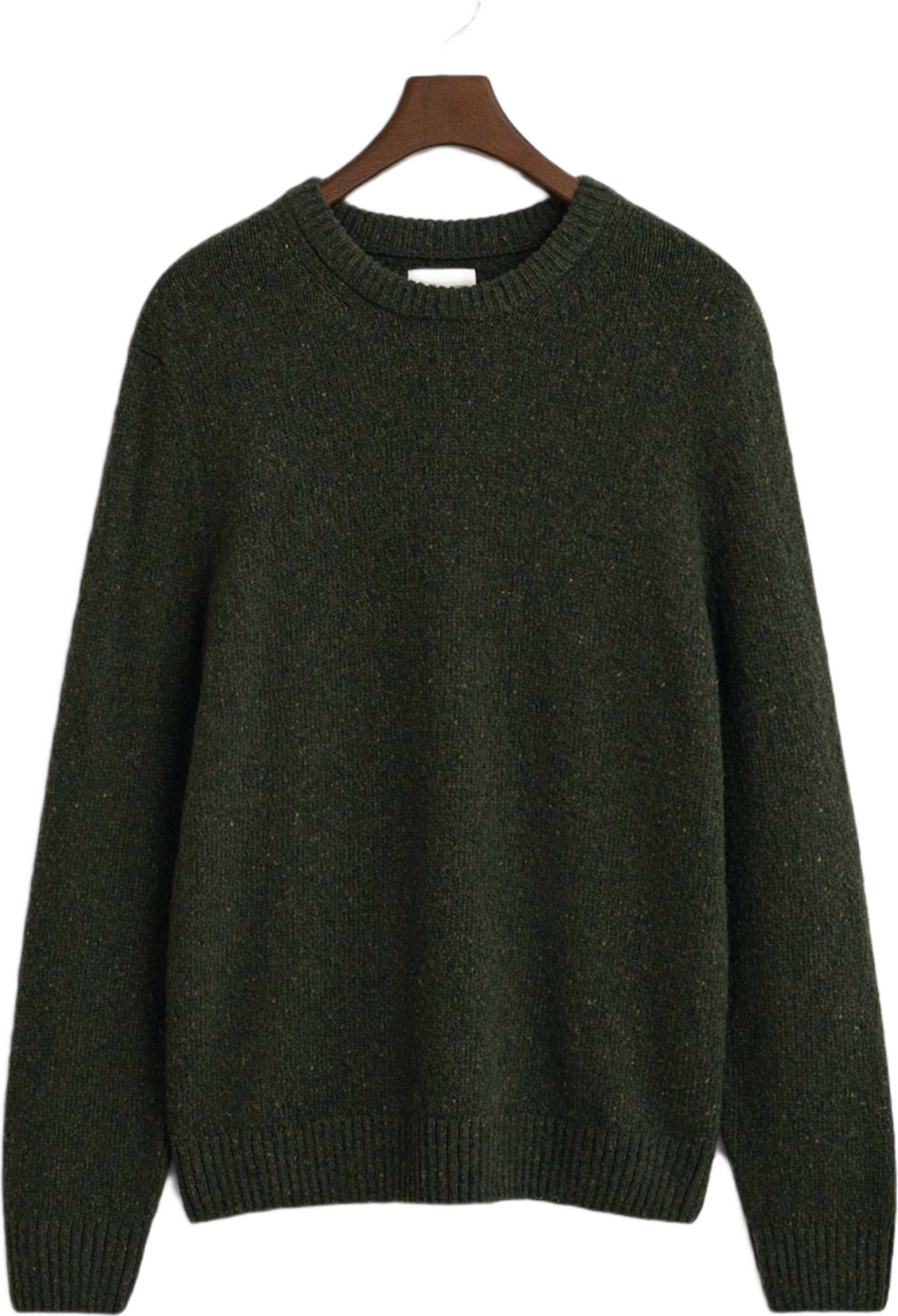 Wool Blend Neps C-Neck