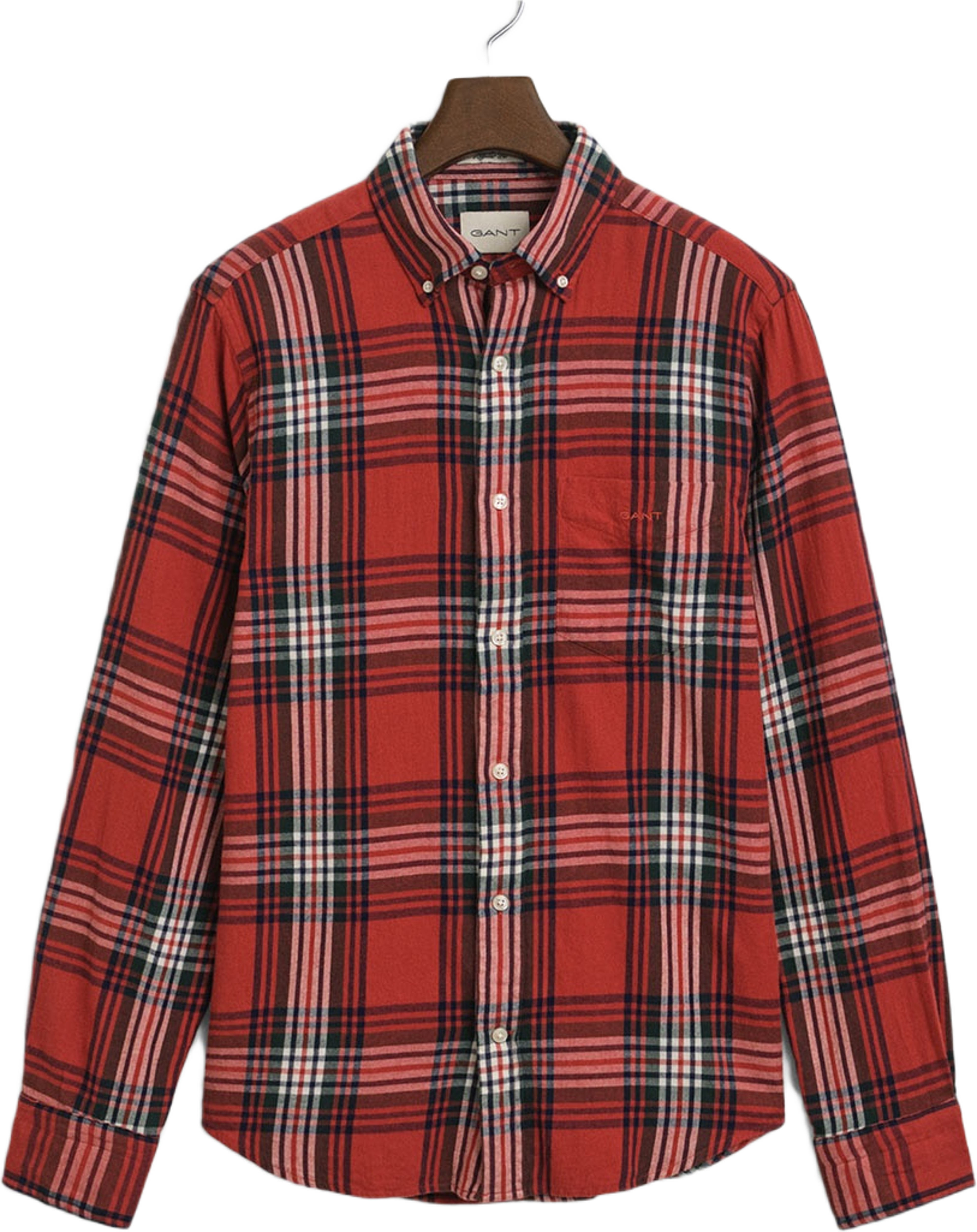 Reg Windblown Flannel Check Shirt