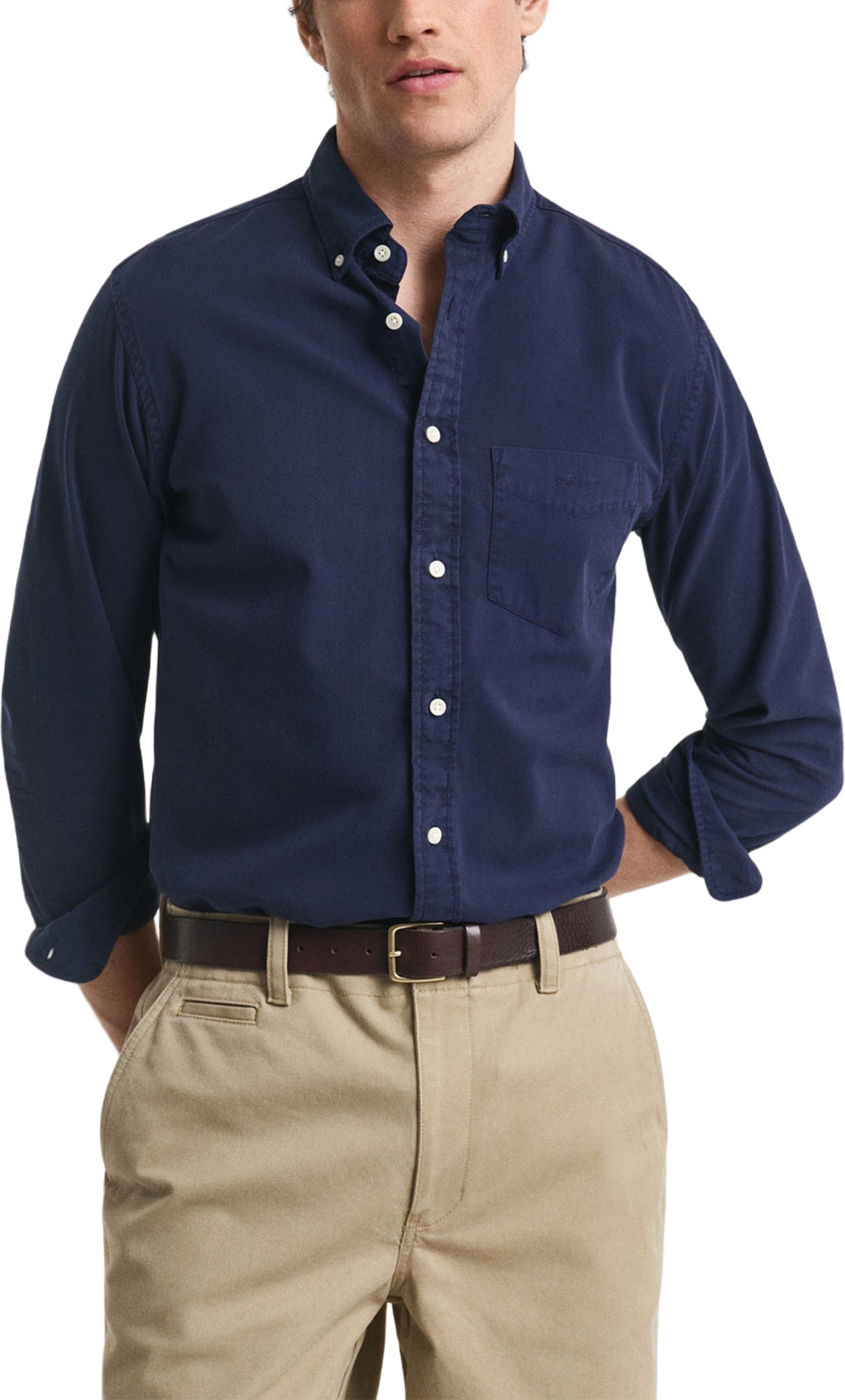 Reg Gmnt Dyed Twill Shirt