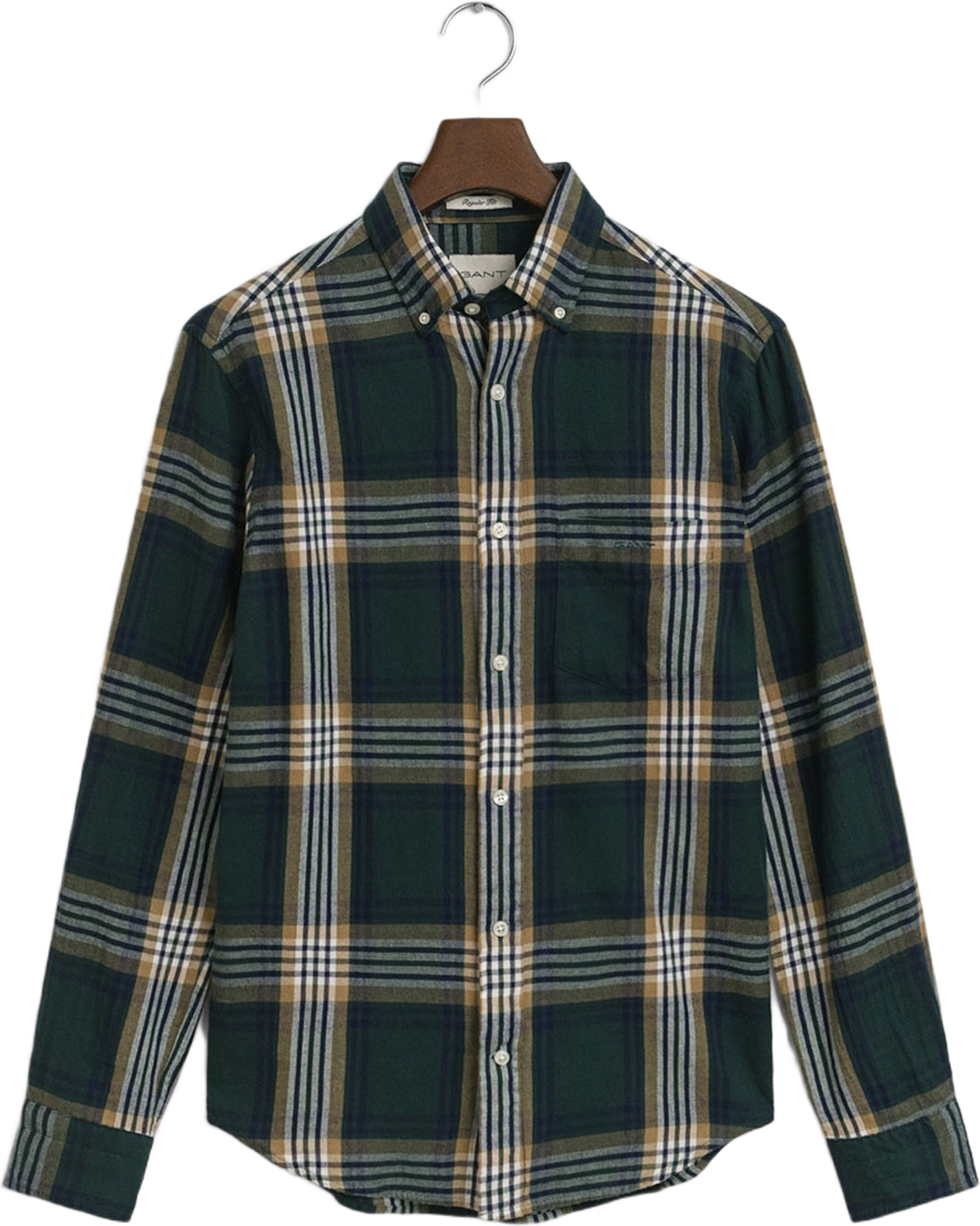 Reg Windblown Flannel Check Shirt