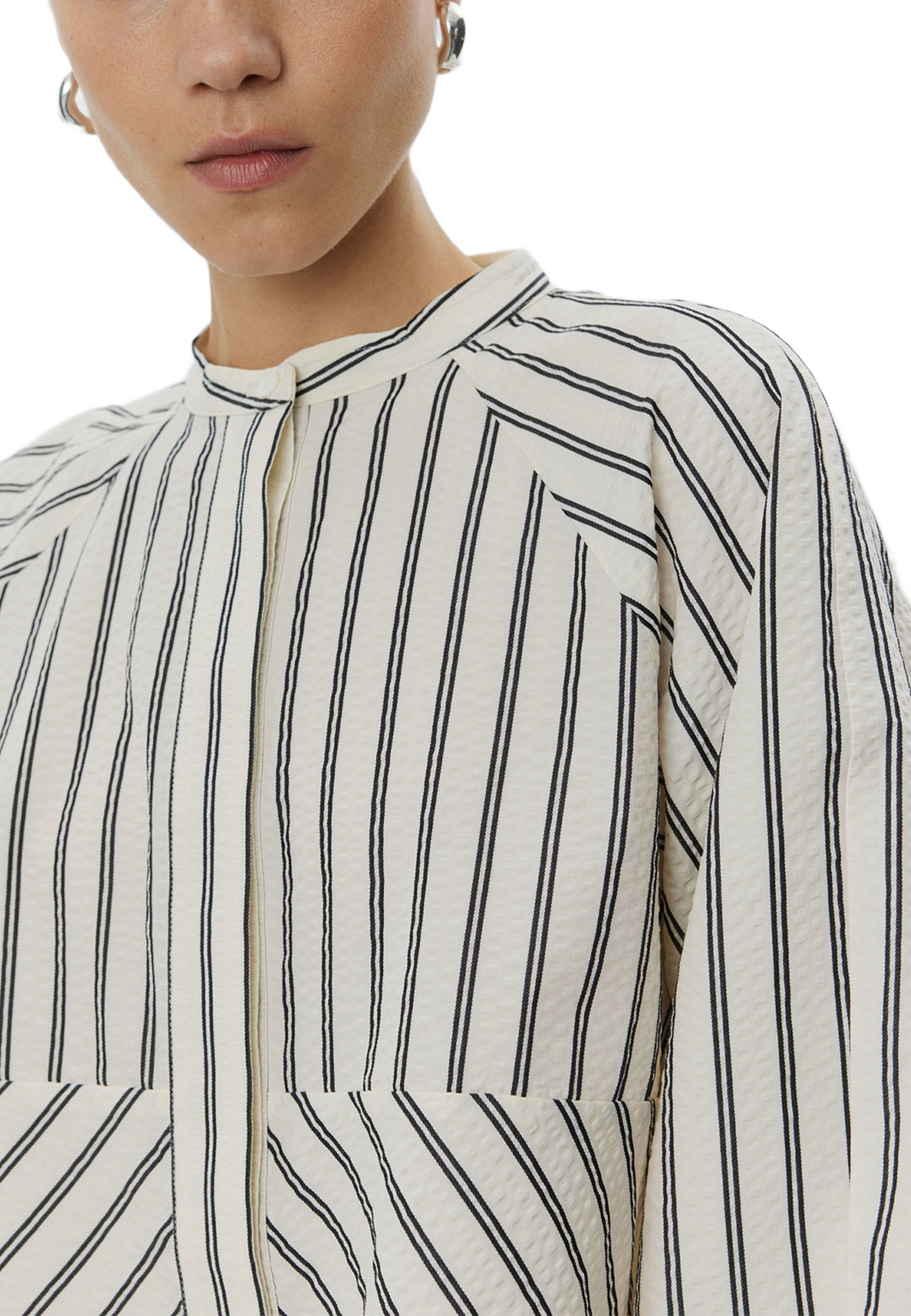 Springer Blouse - Delicate Stripes