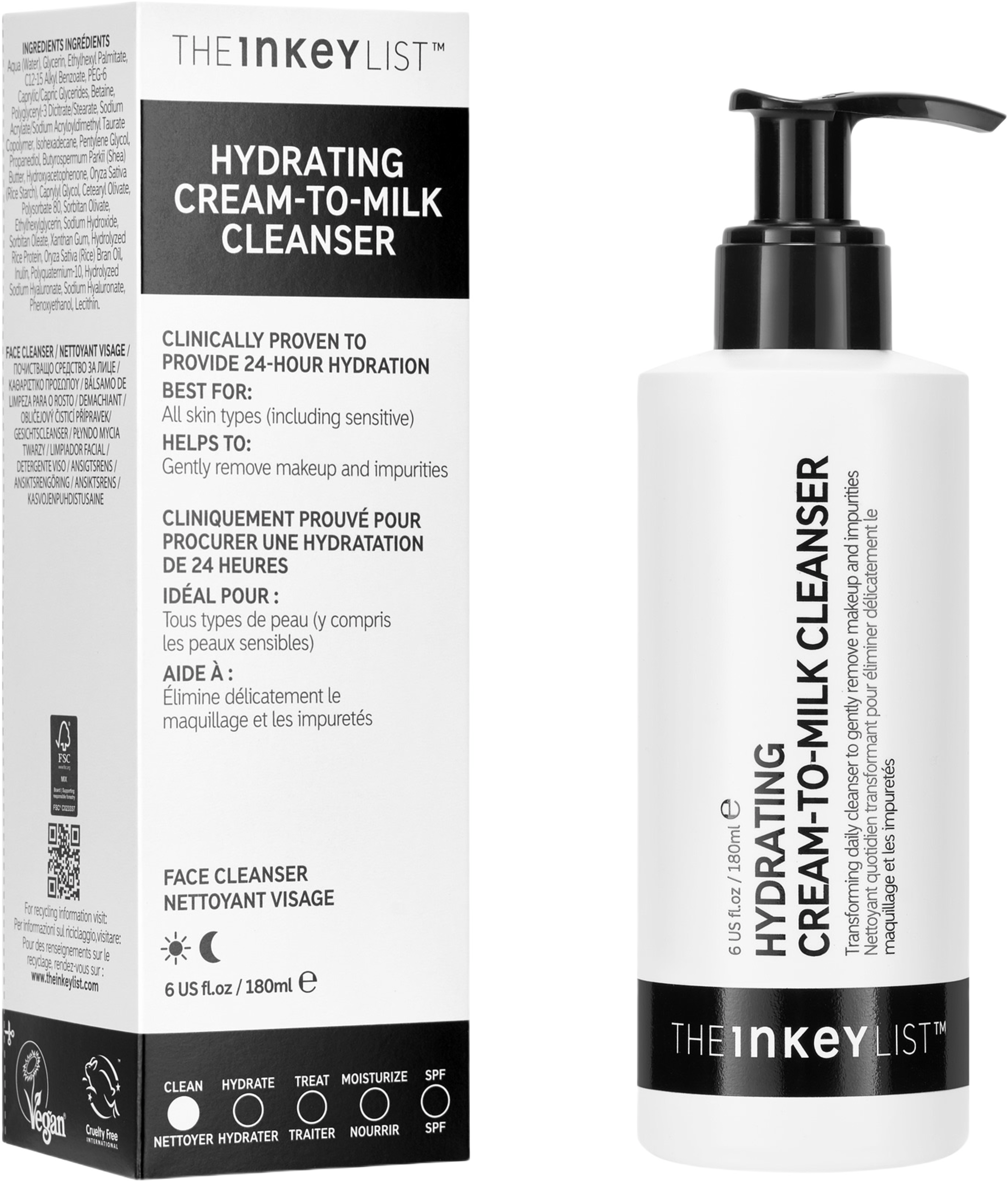 Hydrating Cream to Milk Cleanser