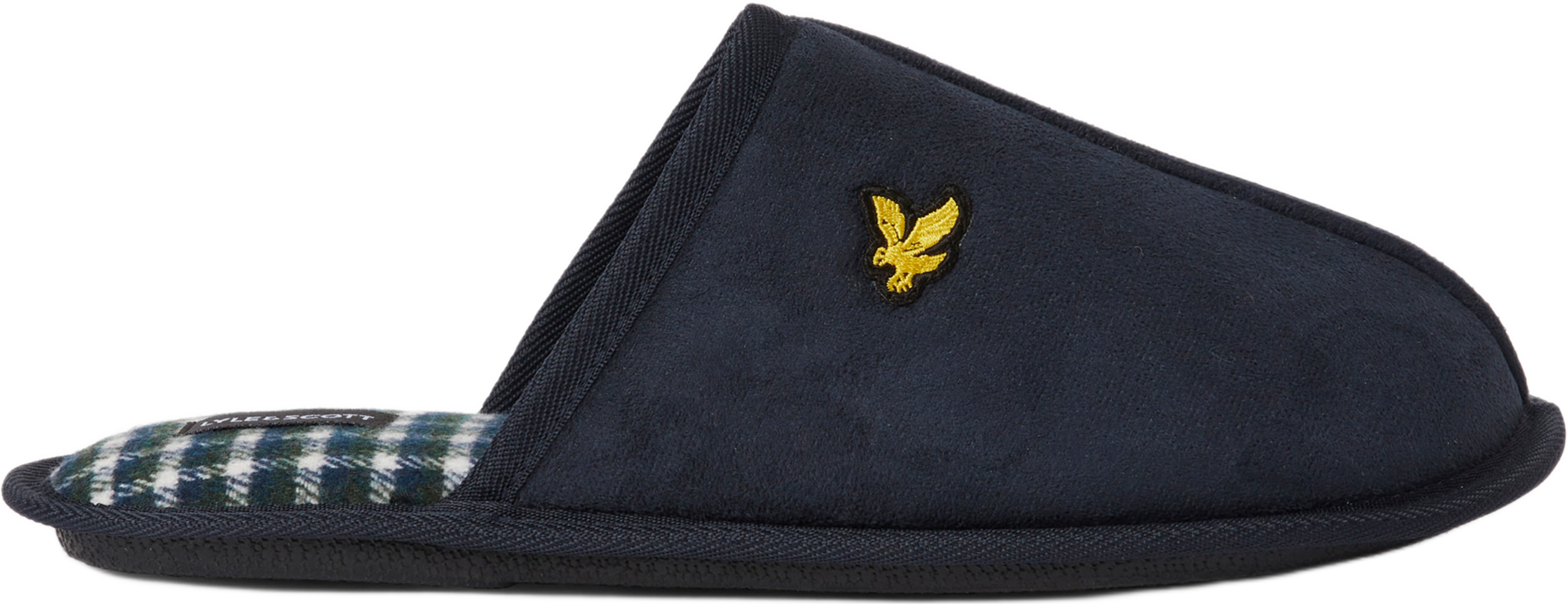 Pippin Slipper, från Lyle & Scott, i färgen Salute. Klicka för att öppna bilden i stort format