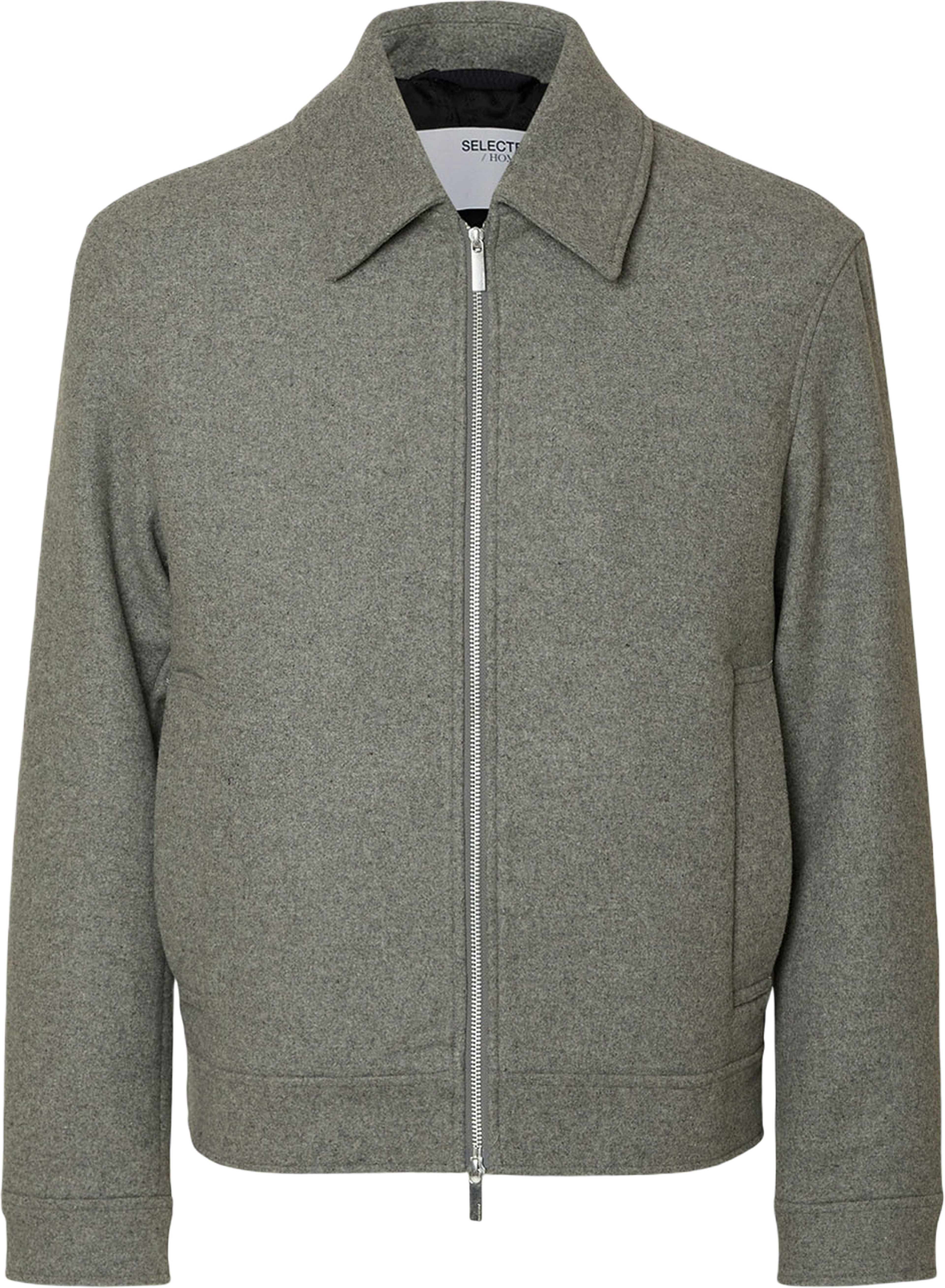 SLHPHILIP Jacka, från Selected Homme, i färgen Grey Melange.