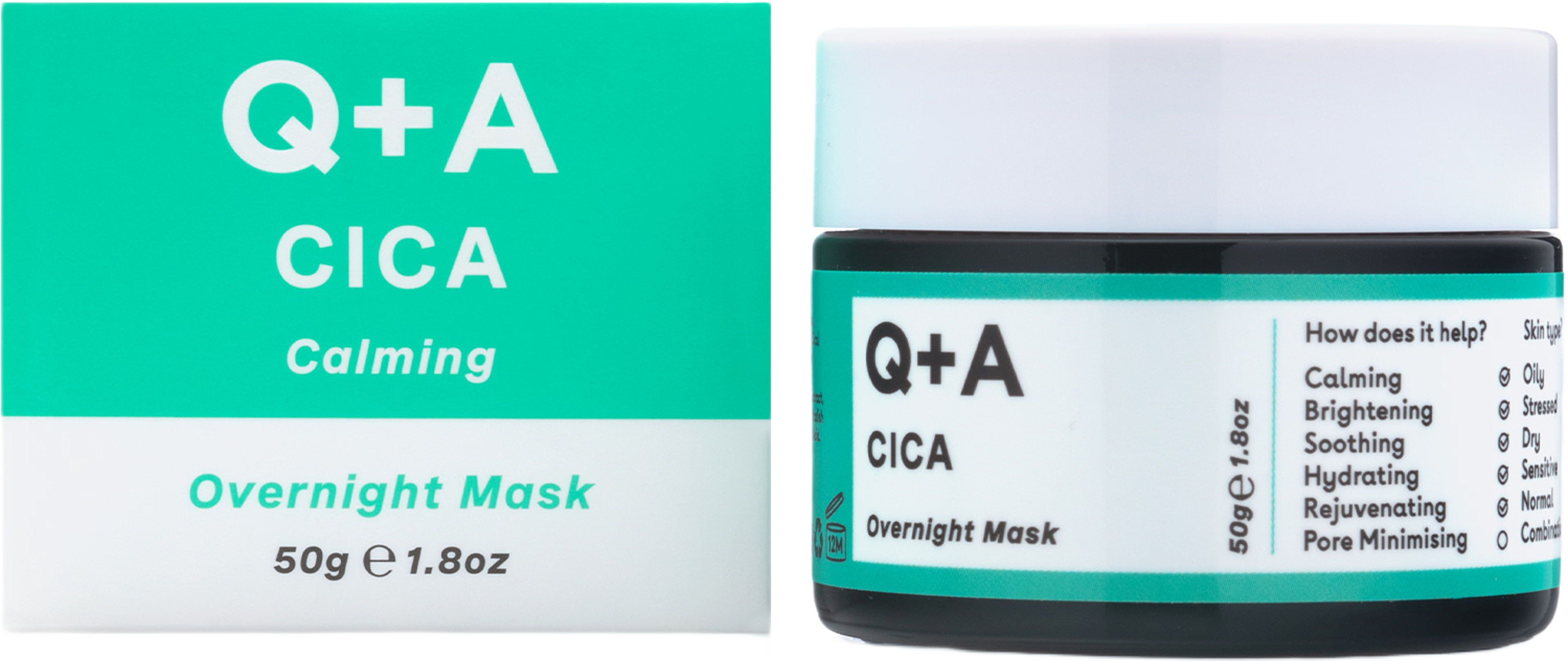 Cica Overnight Face Mask, från Q+A. Klicka för att öppna bilden i stort format