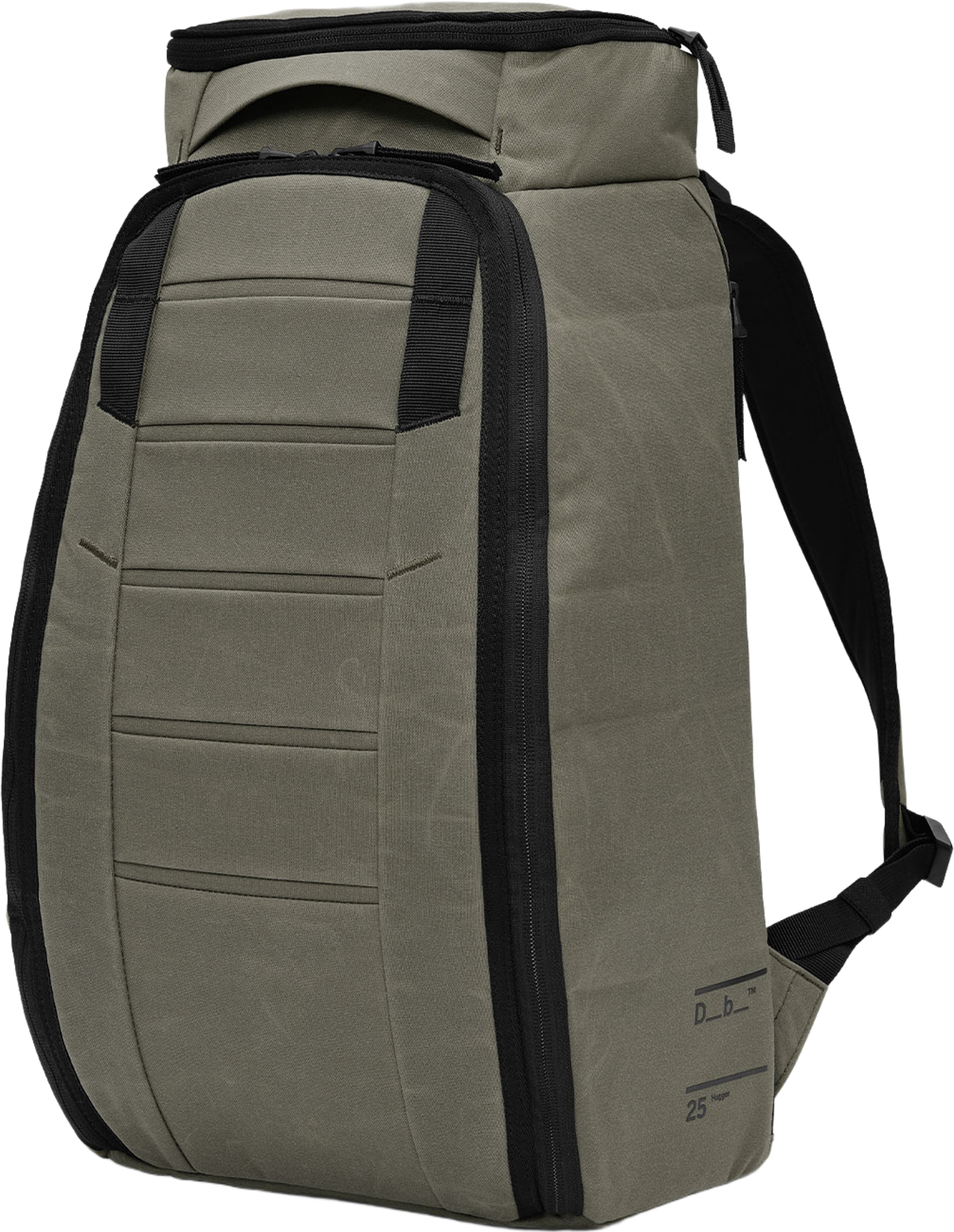 Hugger Backpack 25L, från DB, i färgen Forest Green. Klicka för att öppna bilden i stort format