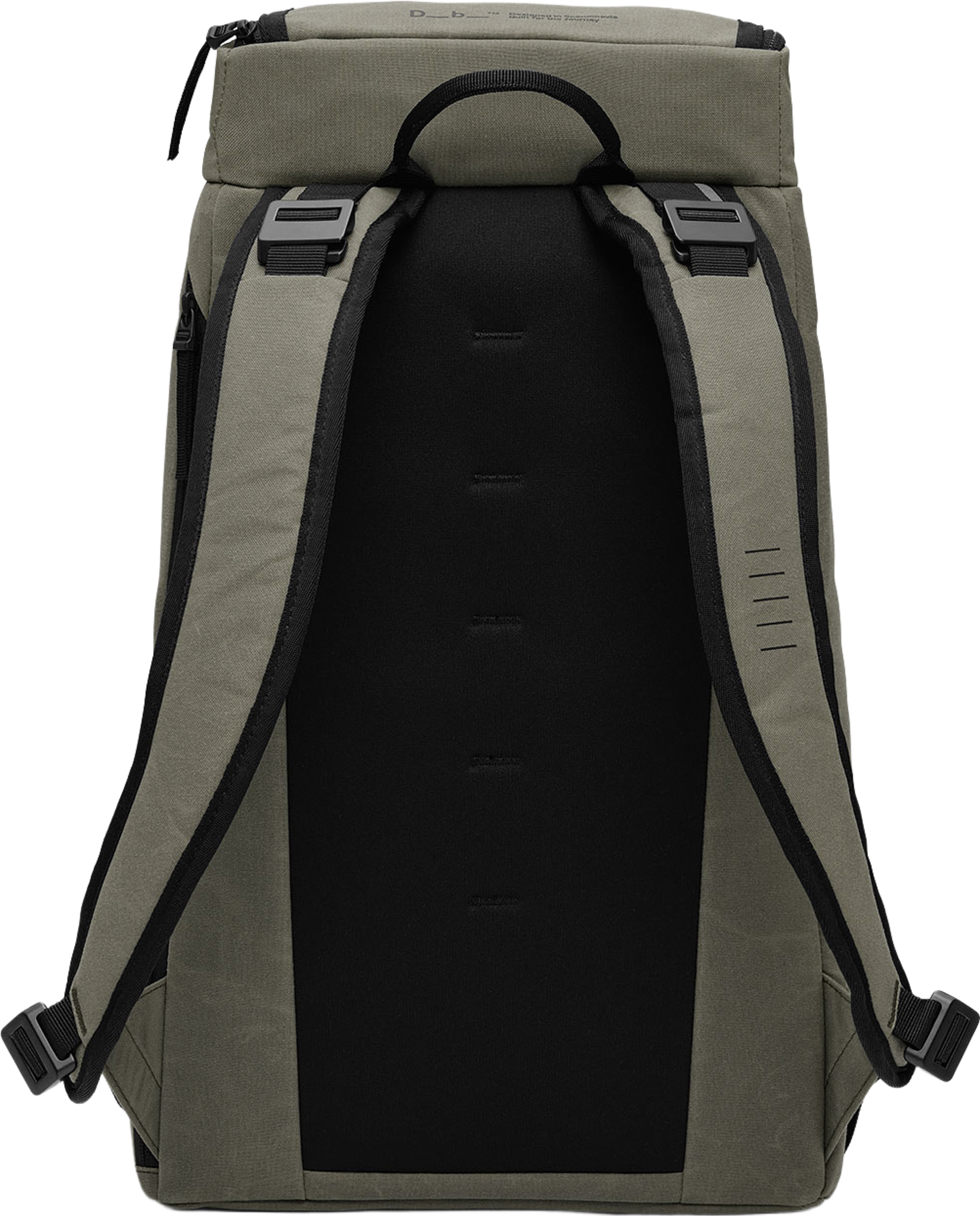 Hugger Backpack 25L, från DB, i färgen Forest Green. Klicka för att öppna bilden i stort format