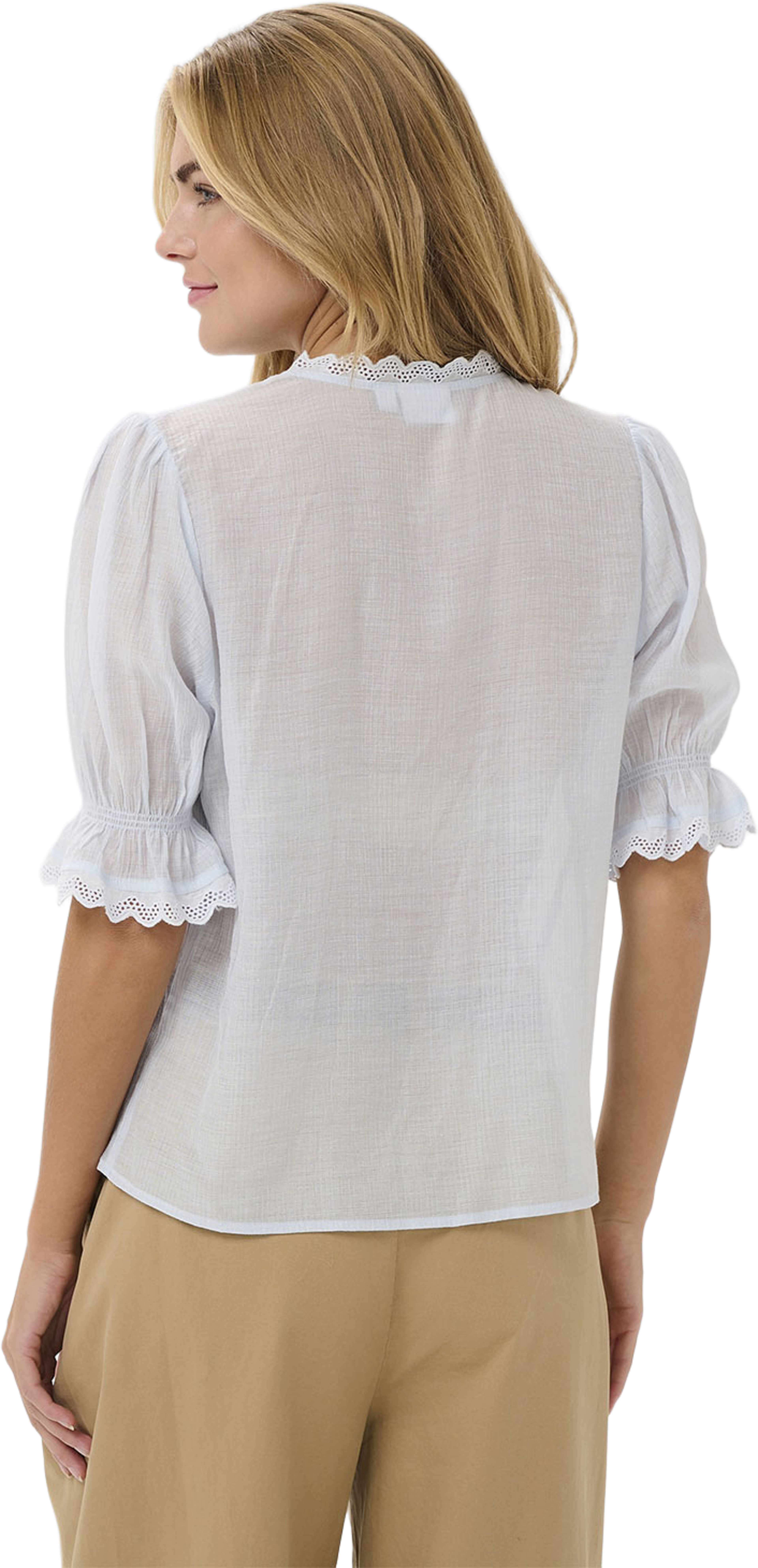 KristelSZ Shirt, från Saint Tropez, i färgen Skyway. Klicka för att öppna bilden i stort format