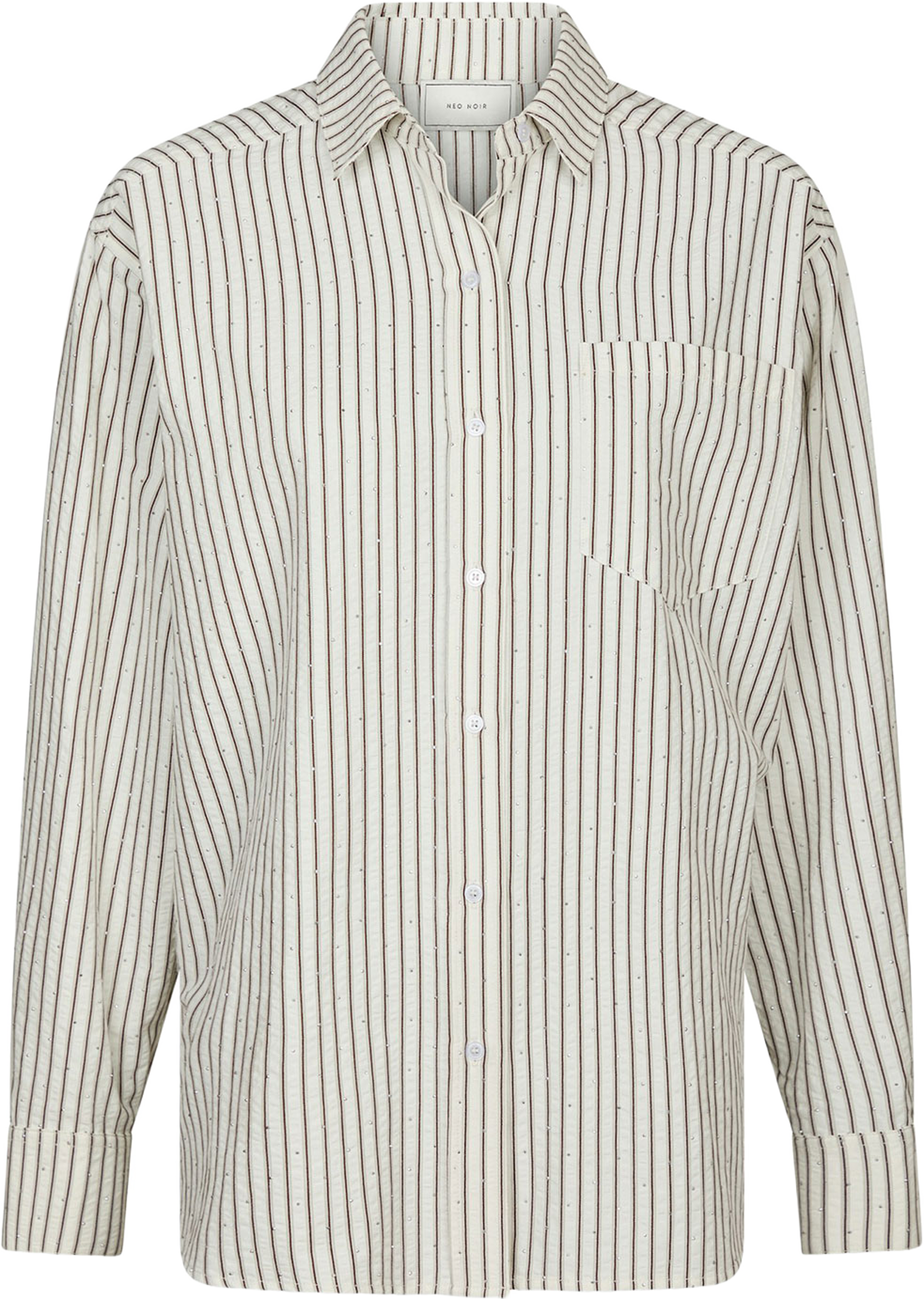 Dalma Crepe Stone Shirt