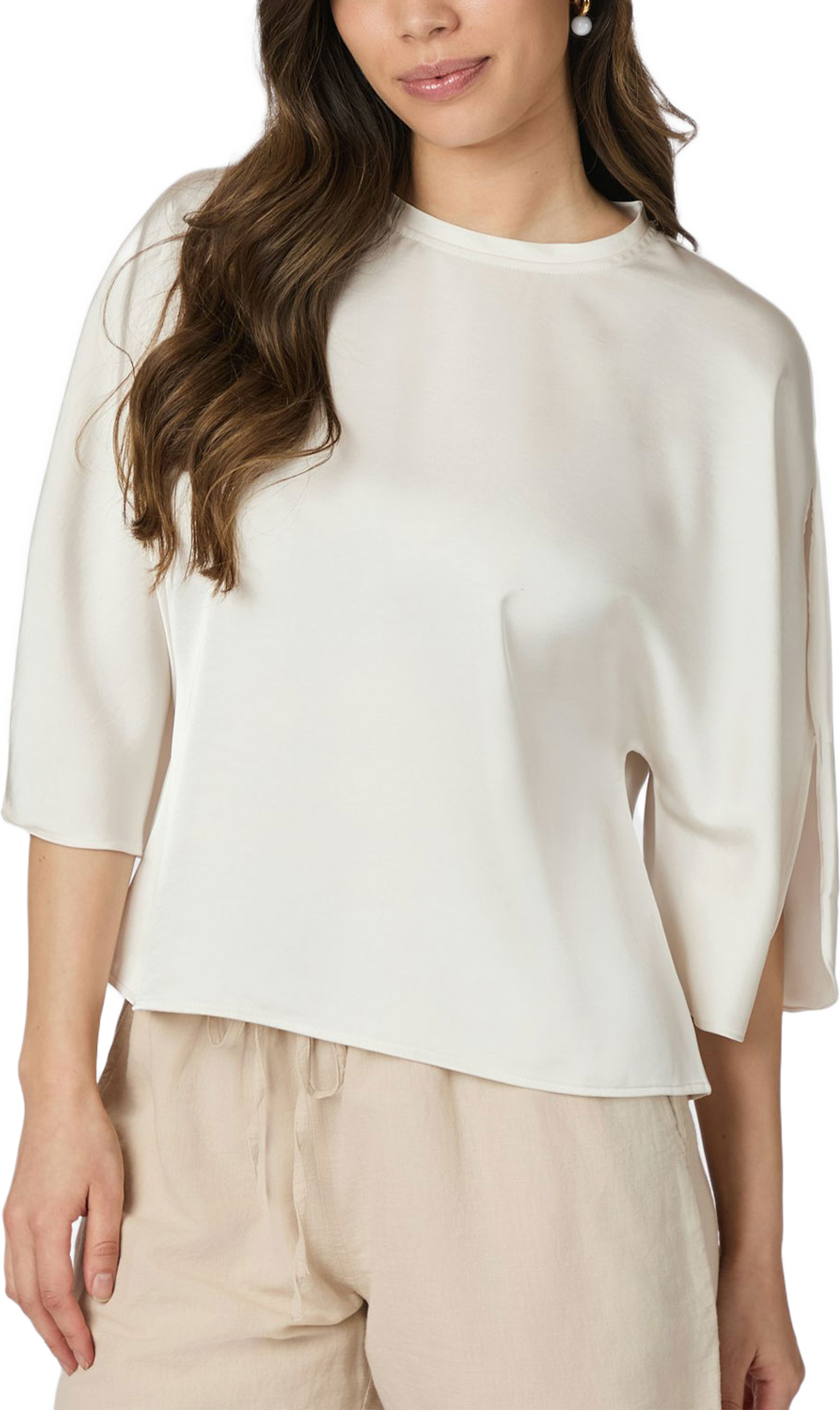 Liora Heavy Sateen Blouse